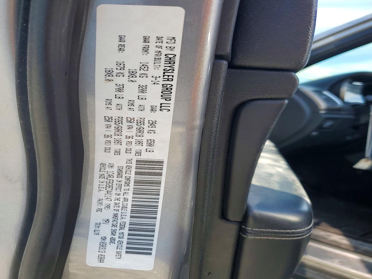 2014 Jeep Grand Cherokee Limited Gray vin: 1C4RJFBG9EC441147