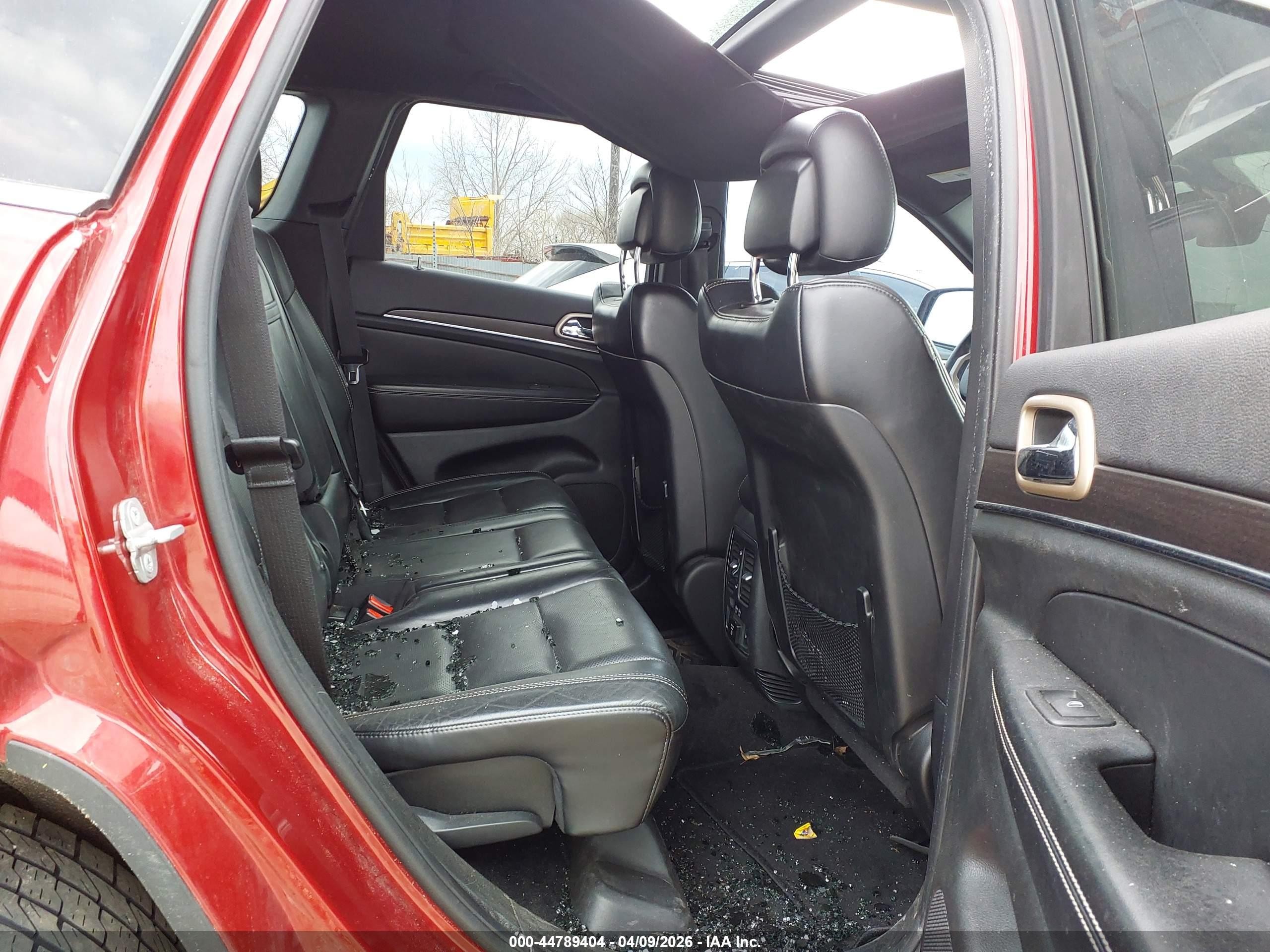 2014 Jeep Grand Cherokee Limited Красный vin: 1C4RJFBG9EC458837