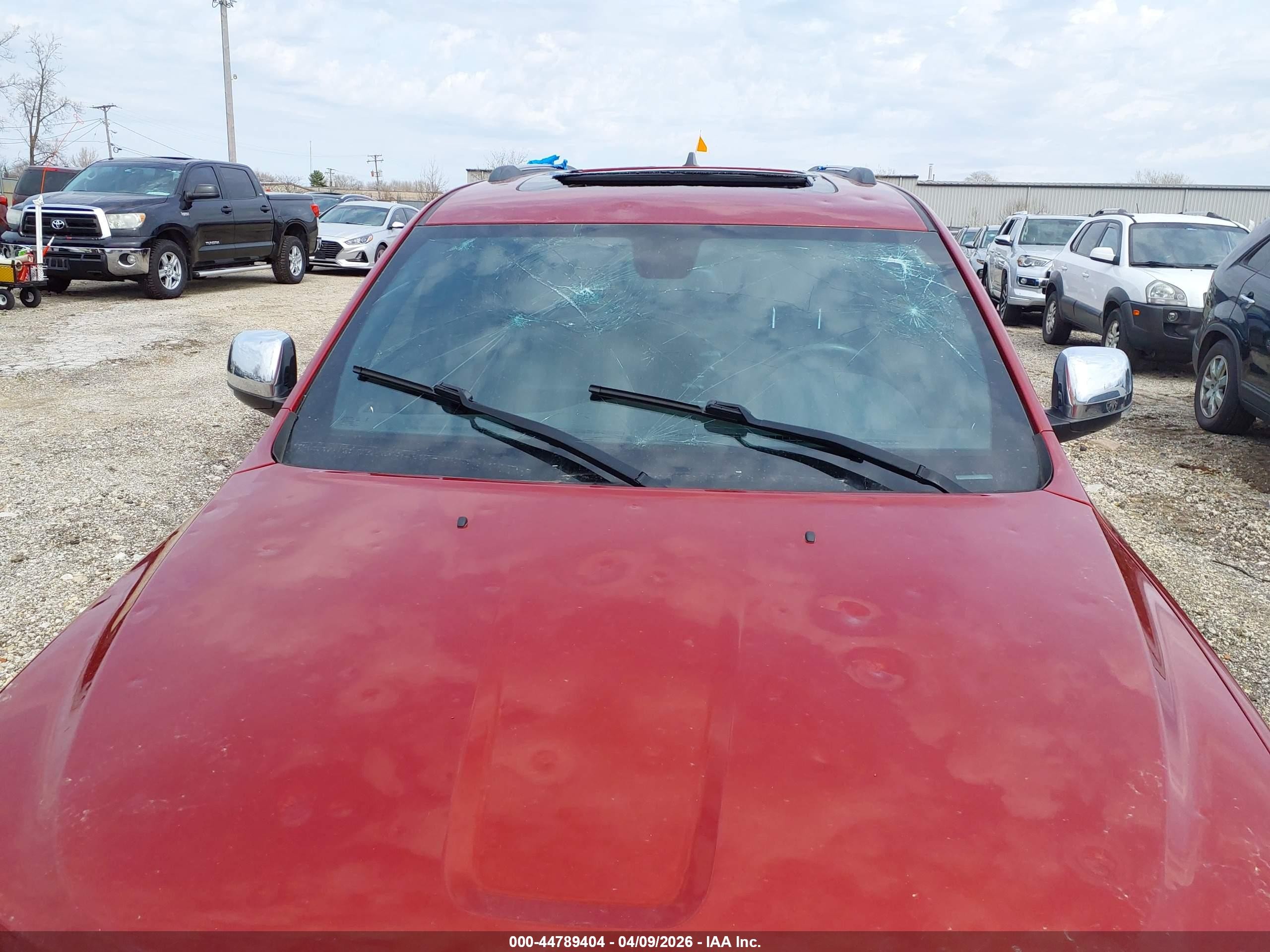2014 Jeep Grand Cherokee Limited Красный vin: 1C4RJFBG9EC458837