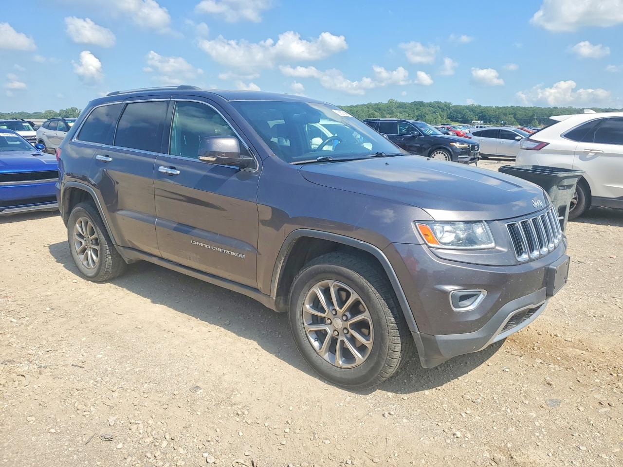 2014 Jeep Grand Cherokee Limited Gray vin: 1C4RJFBG9EC459986