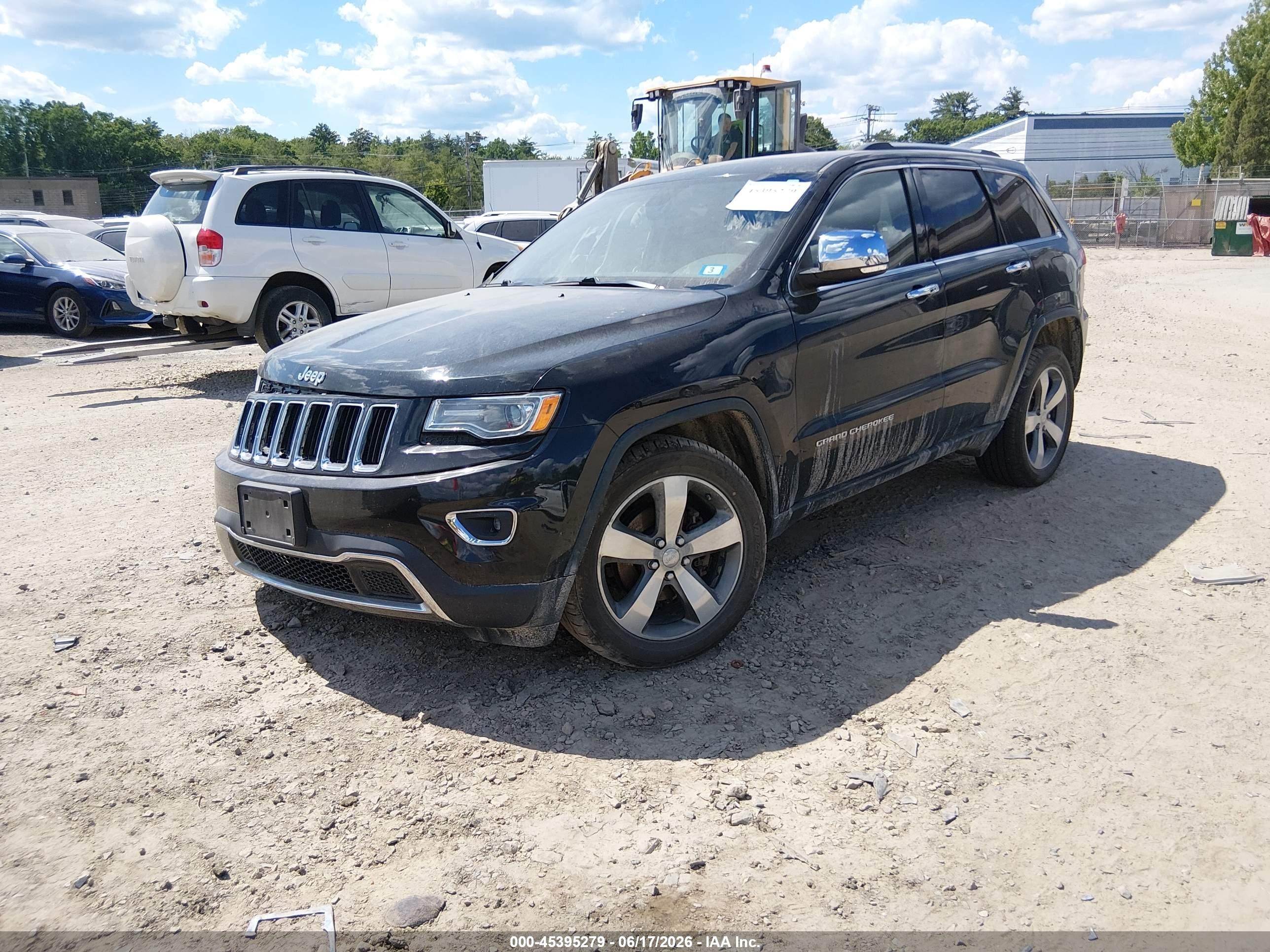 2014 Jeep Grand Cherokee Limited Black vin: 1C4RJFBG9EC486038