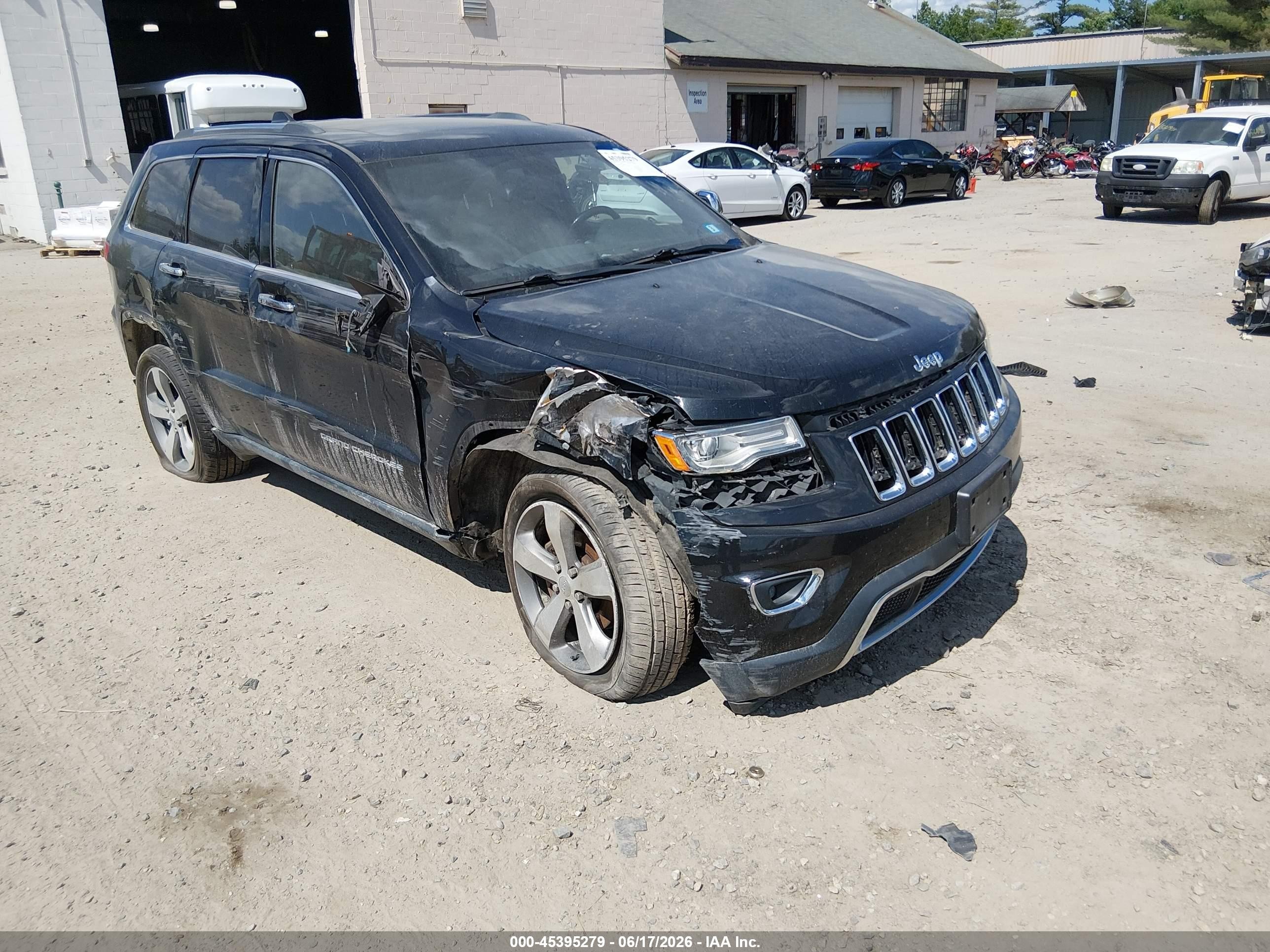 2014 Jeep Grand Cherokee Limited Black vin: 1C4RJFBG9EC486038