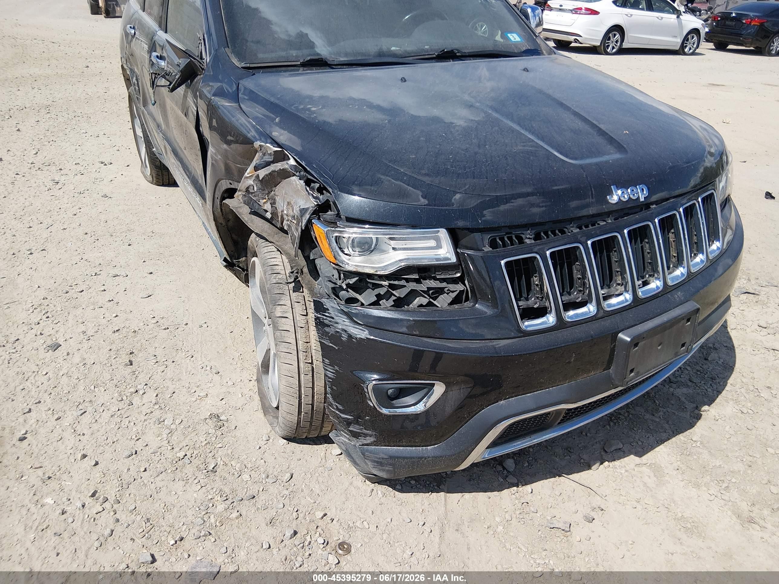 2014 Jeep Grand Cherokee Limited Black vin: 1C4RJFBG9EC486038