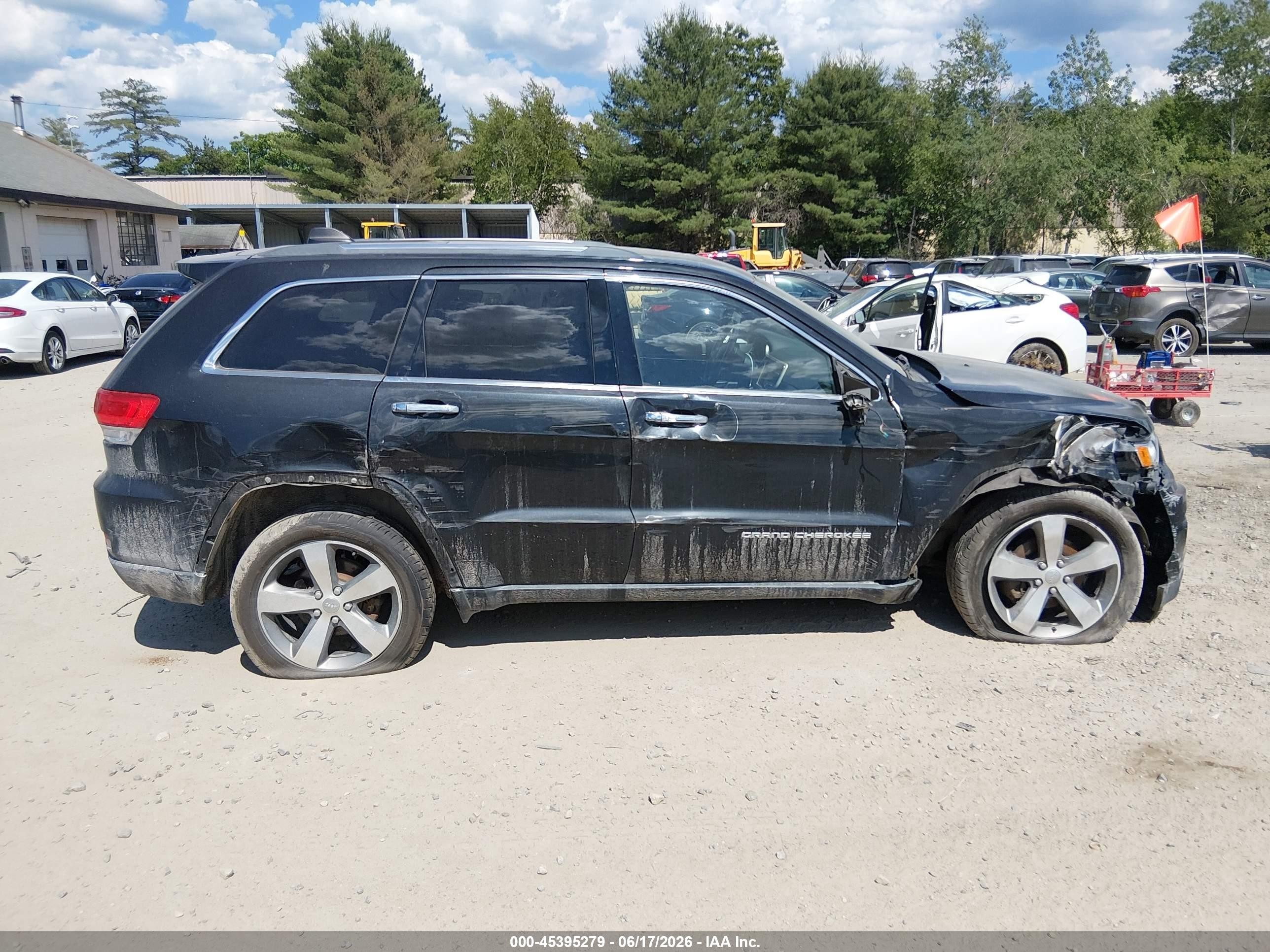 2014 Jeep Grand Cherokee Limited Black vin: 1C4RJFBG9EC486038