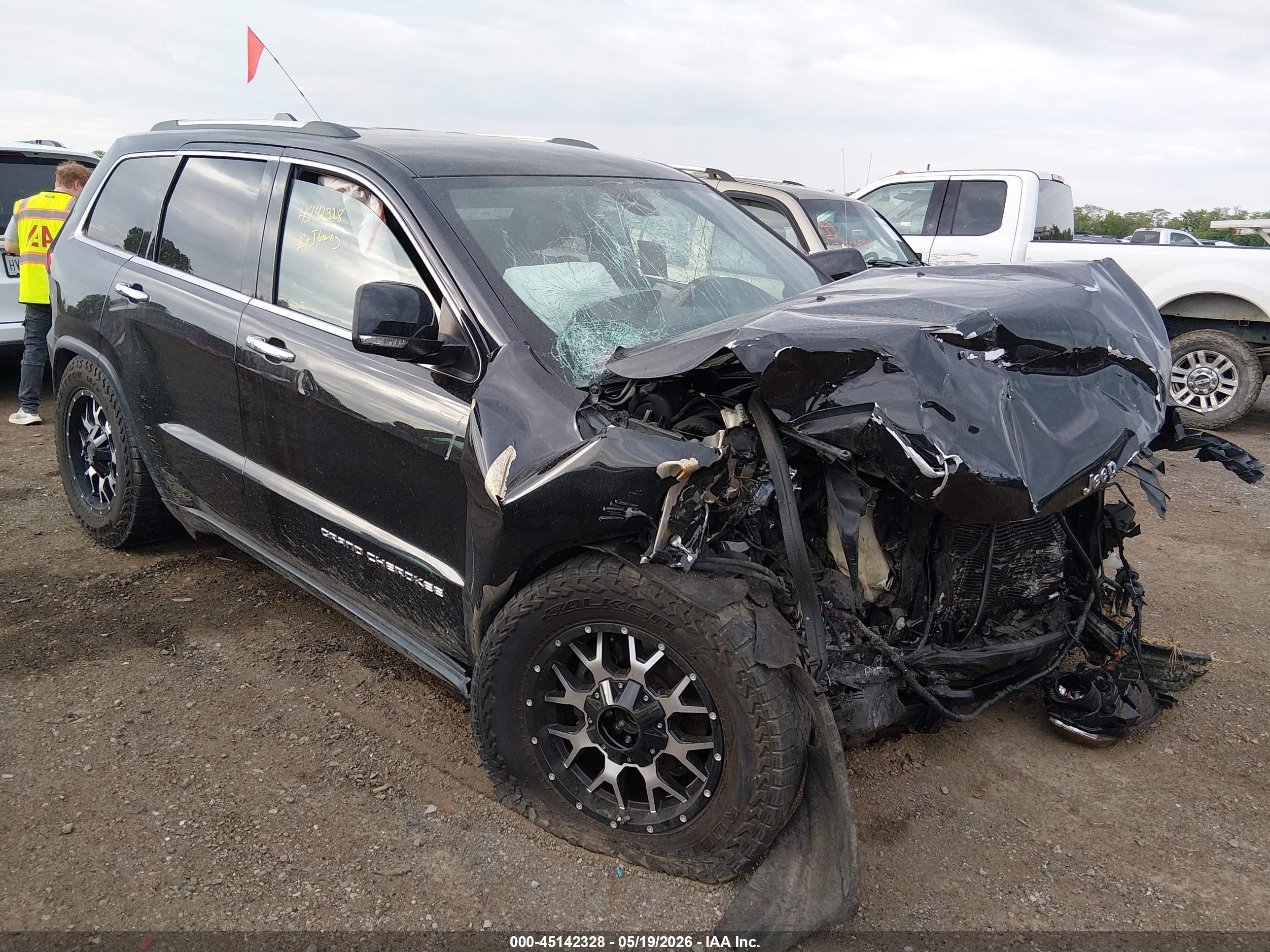2014 Jeep Grand Cherokee Limited Black vin: 1C4RJFBG9EC486217