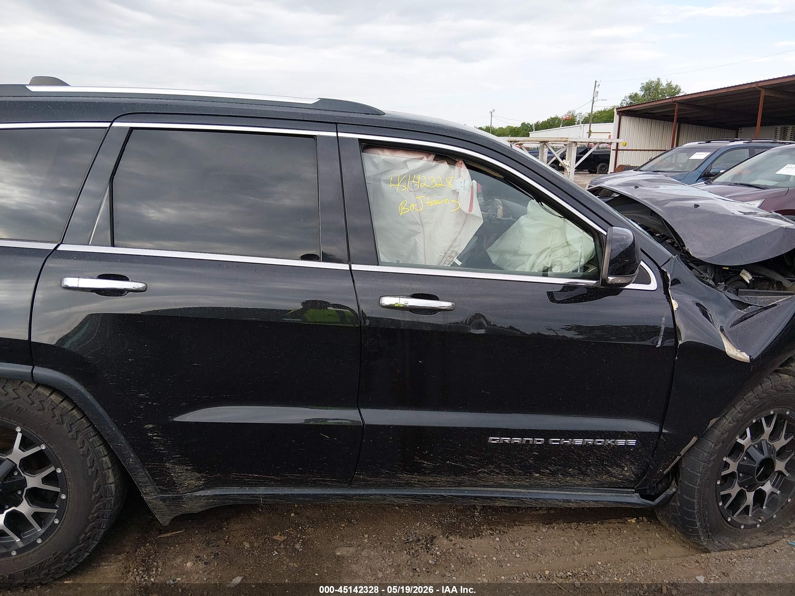 2014 Jeep Grand Cherokee Limited Black vin: 1C4RJFBG9EC486217