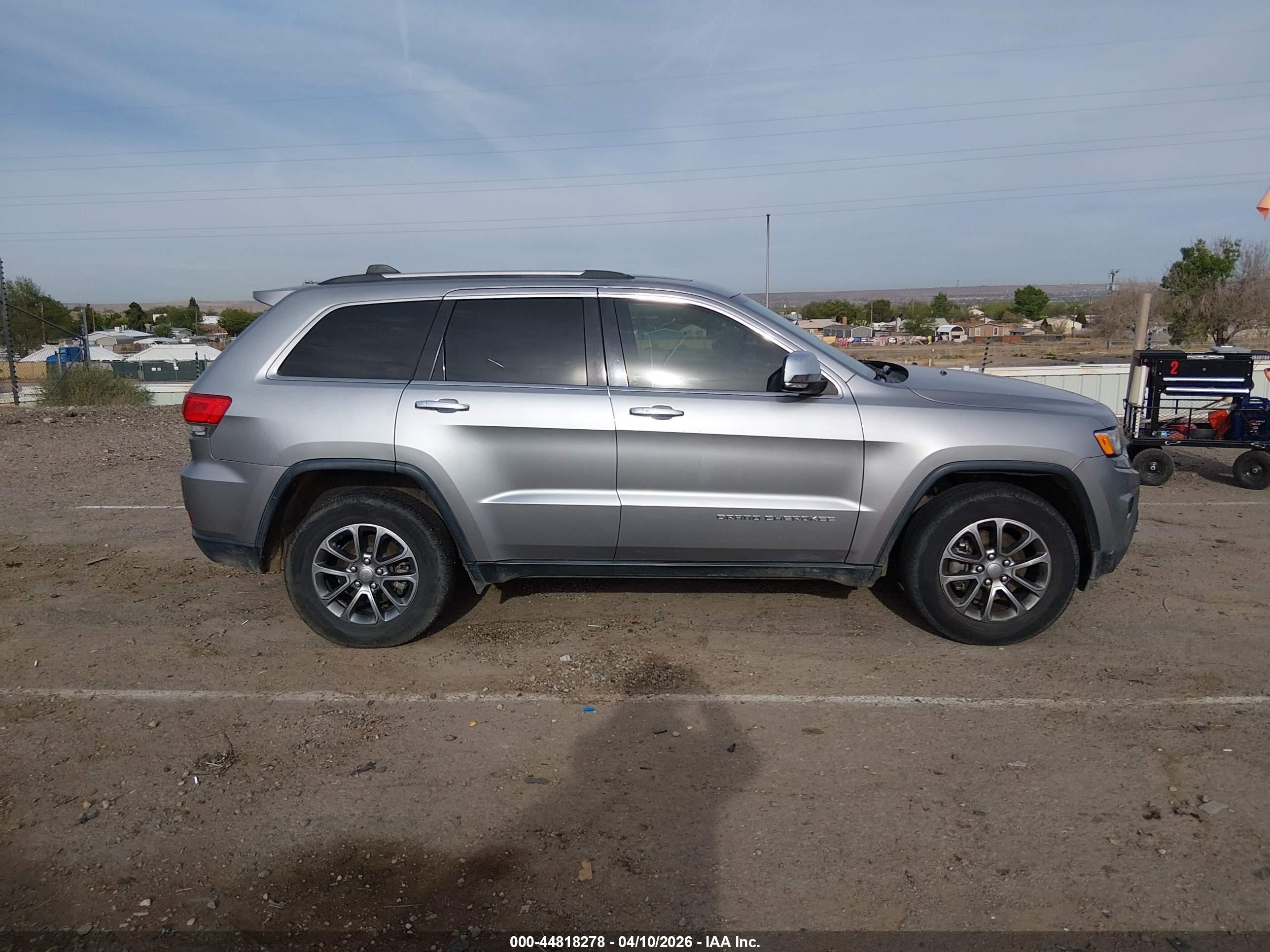 2014 Jeep Grand Cherokee Limited Gray vin: 1C4RJFBG9EC501945