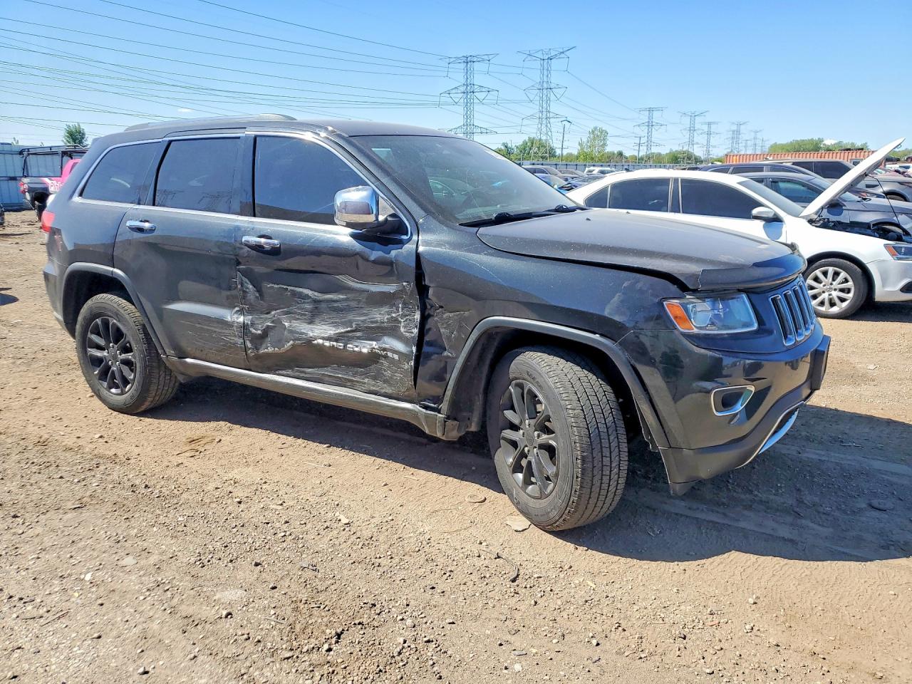 2014 Jeep Grand Cherokee Limited Black vin: 1C4RJFBG9EC502058