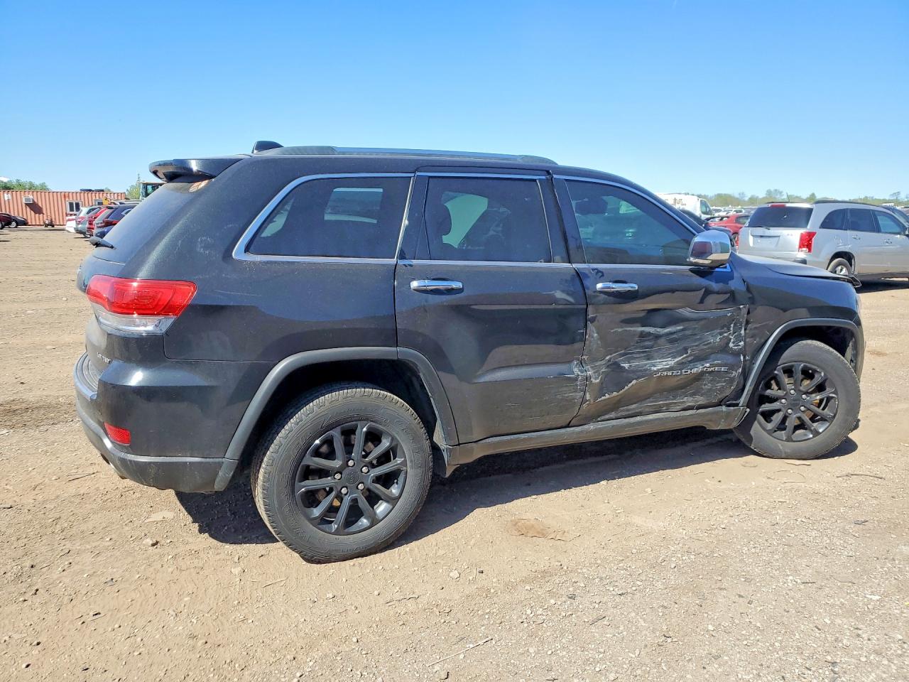 2014 Jeep Grand Cherokee Limited Black vin: 1C4RJFBG9EC502058