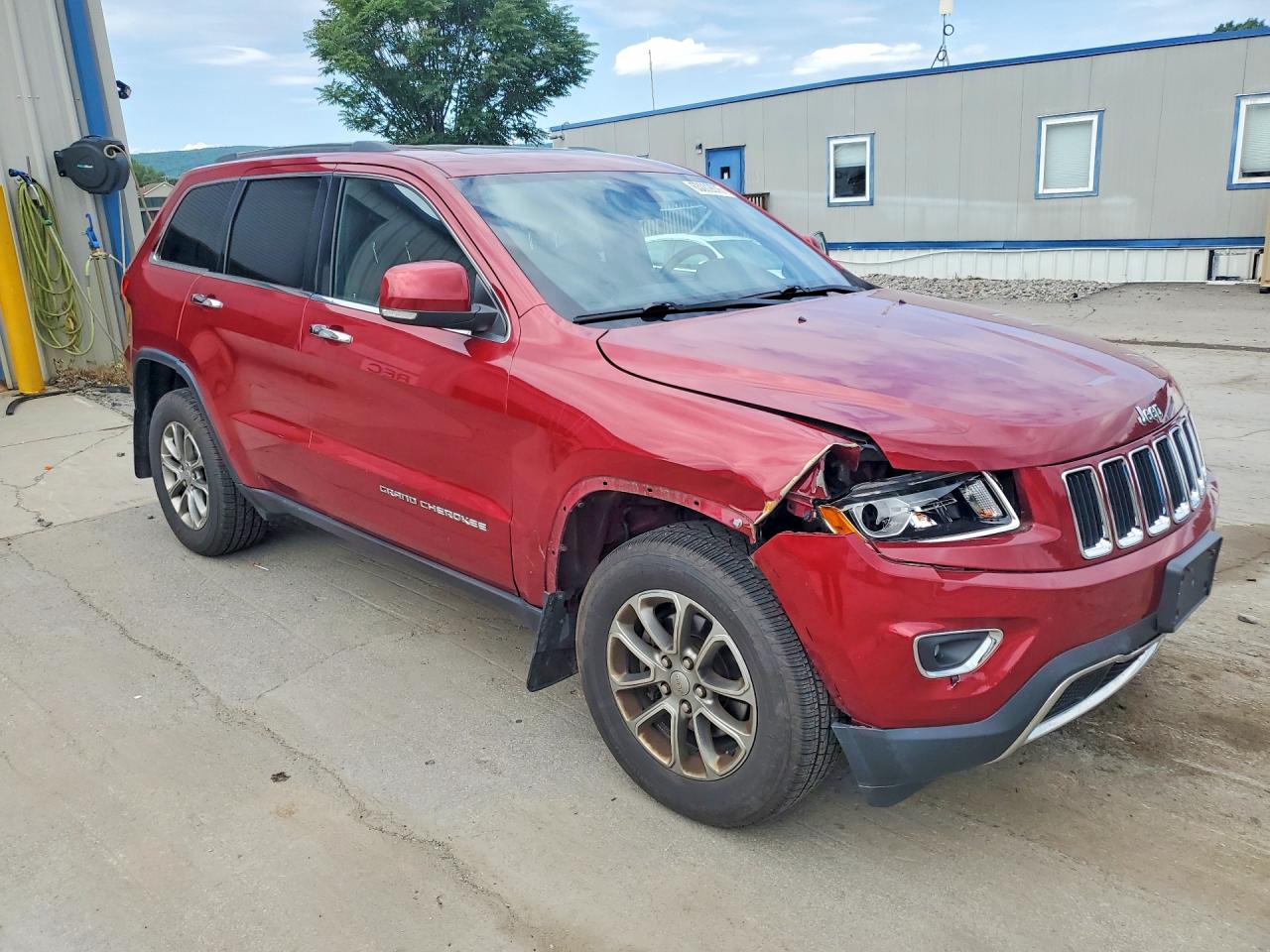 2014 Jeep Grand Cherokee Limited Red vin: 1C4RJFBG9EC535786
