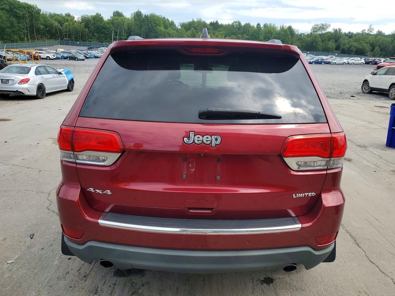2014 Jeep Grand Cherokee Limited Red vin: 1C4RJFBG9EC535786