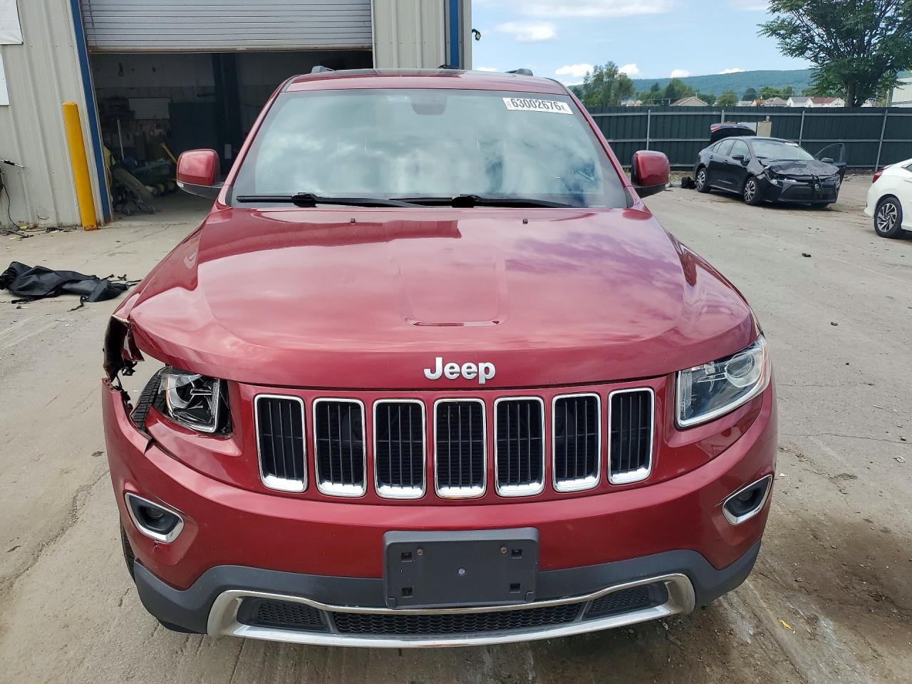 2014 Jeep Grand Cherokee Limited Red vin: 1C4RJFBG9EC535786