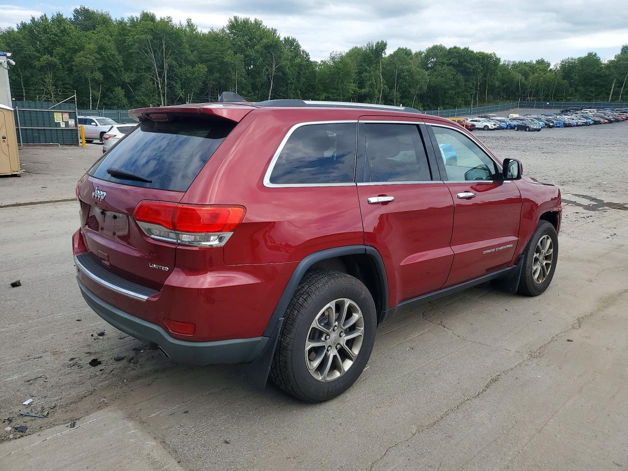 2014 Jeep Grand Cherokee Limited Red vin: 1C4RJFBG9EC535786