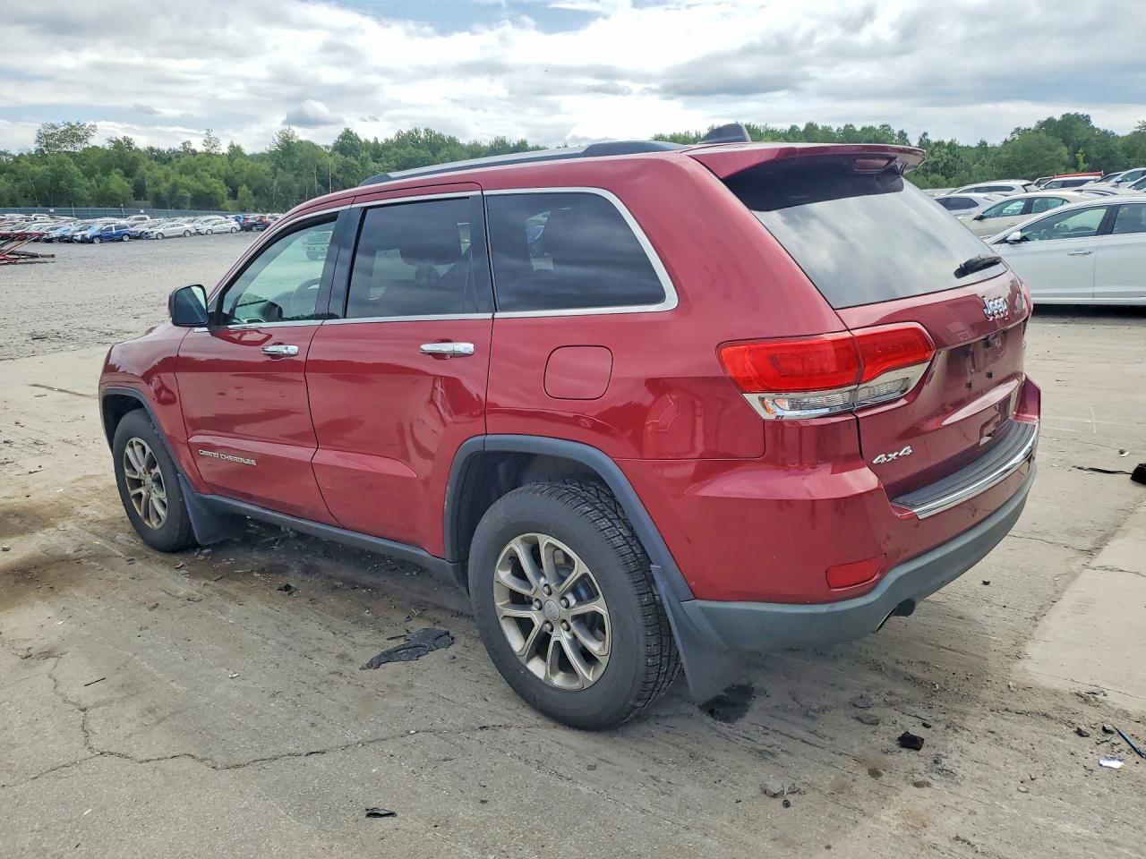 2014 Jeep Grand Cherokee Limited Red vin: 1C4RJFBG9EC535786