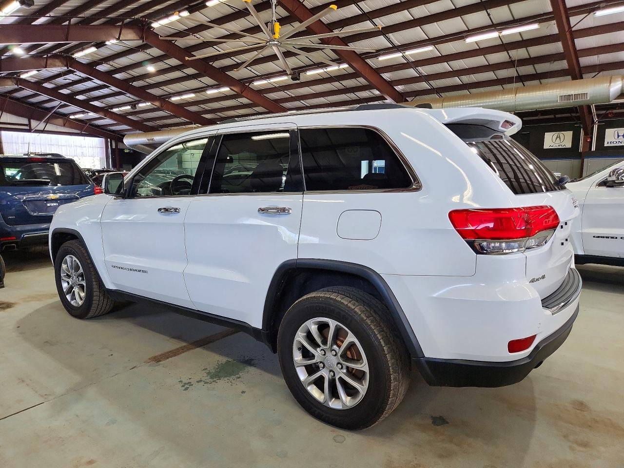 2014 Jeep Grand Cherokee Limited White vin: 1C4RJFBG9EC546822