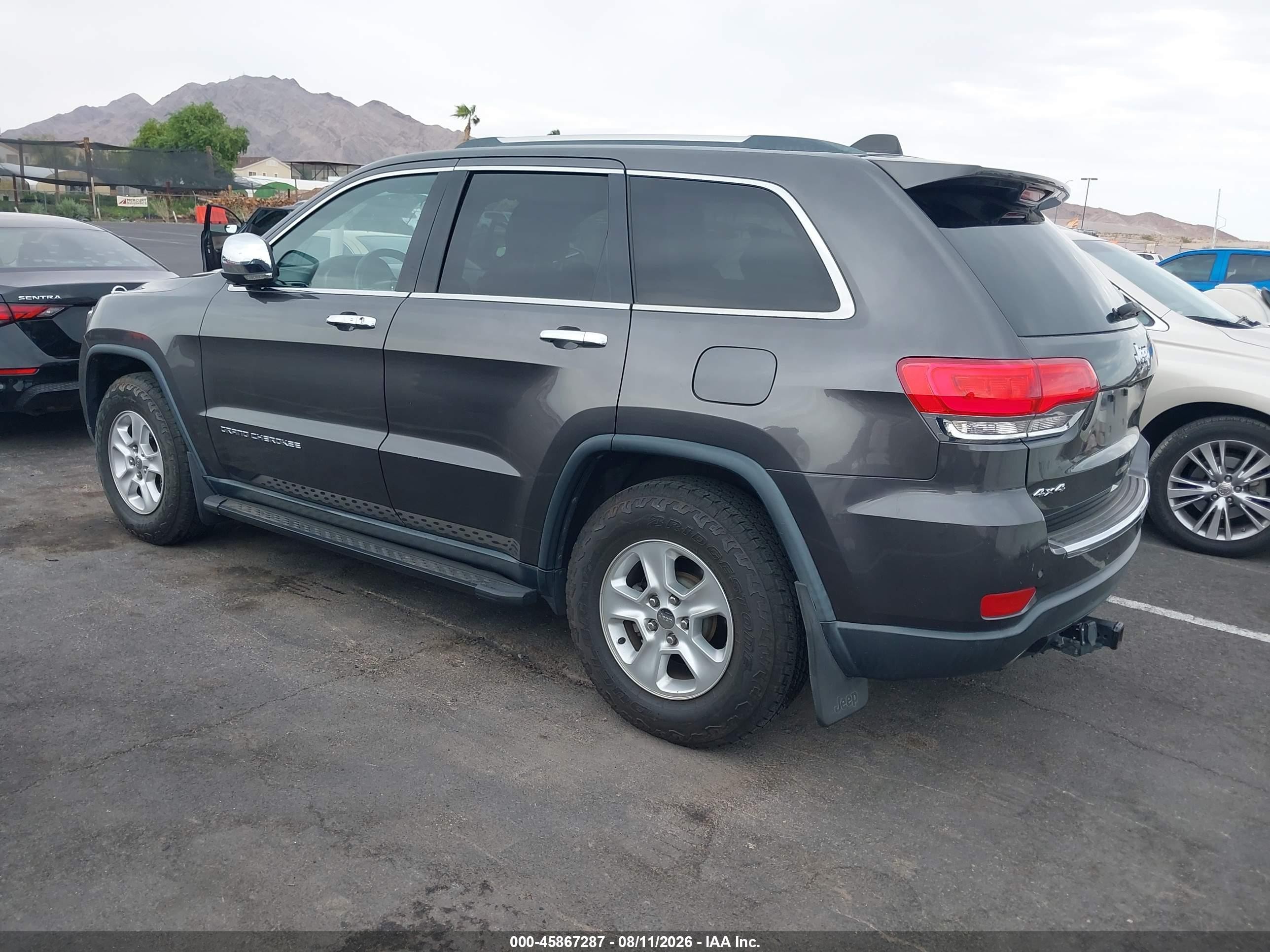 2014 Jeep Grand Cherokee Limited Gray vin: 1C4RJFBG9EC566309