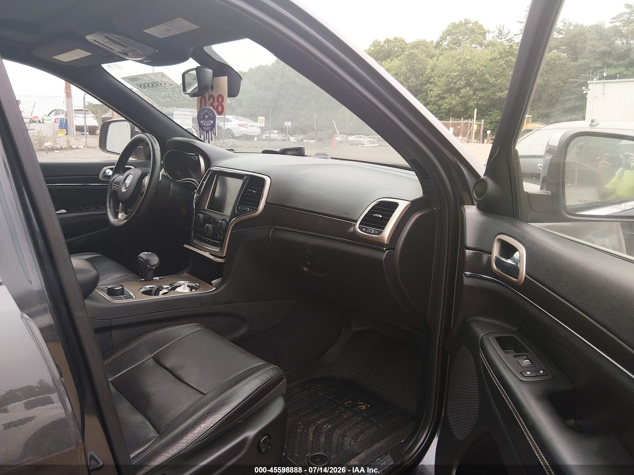 2014 Jeep Grand Cherokee Limited Черный vin: 1C4RJFBG9EC586978