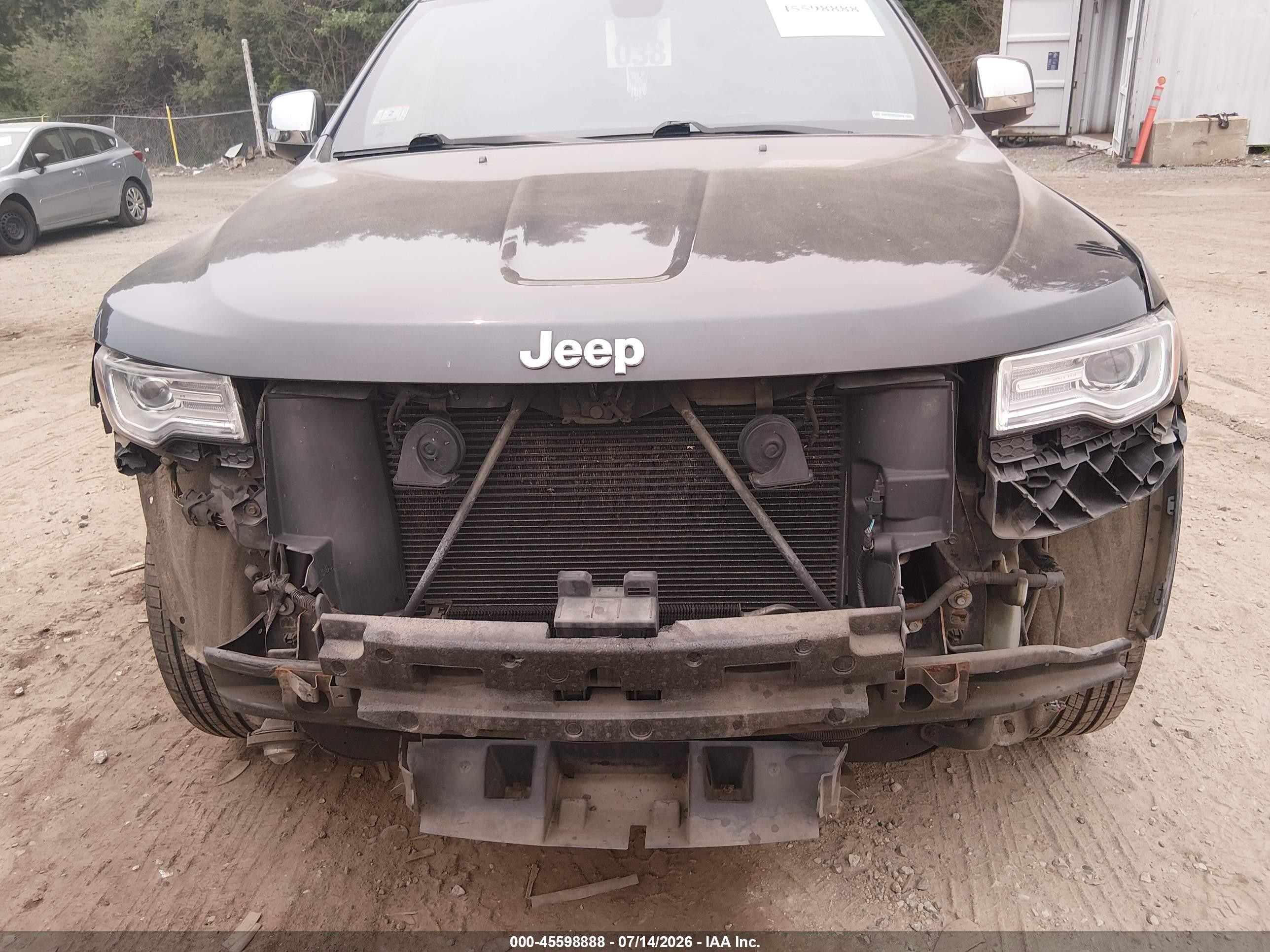 2014 Jeep Grand Cherokee Limited Черный vin: 1C4RJFBG9EC586978