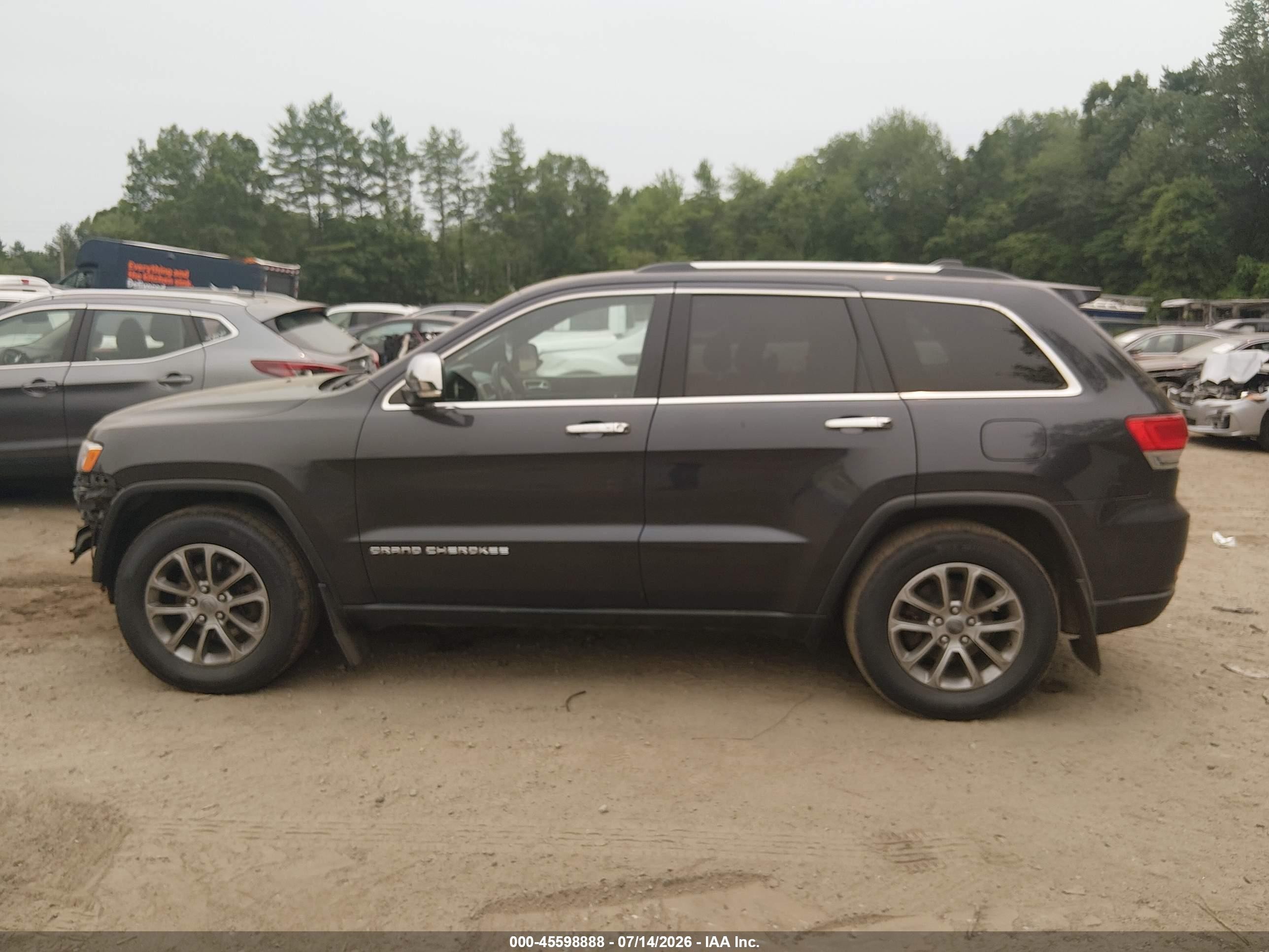 2014 Jeep Grand Cherokee Limited Черный vin: 1C4RJFBG9EC586978