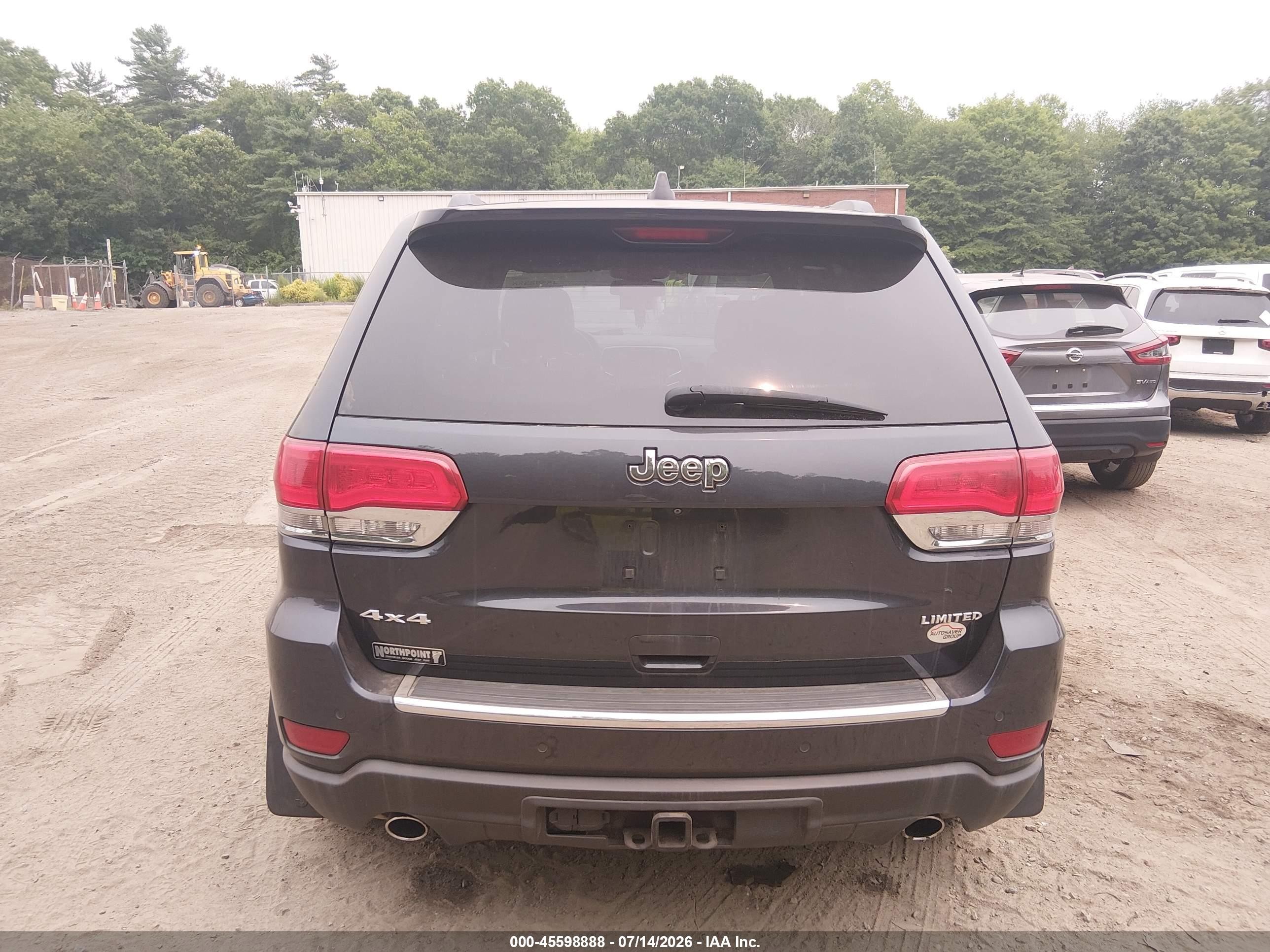 2014 Jeep Grand Cherokee Limited Черный vin: 1C4RJFBG9EC586978