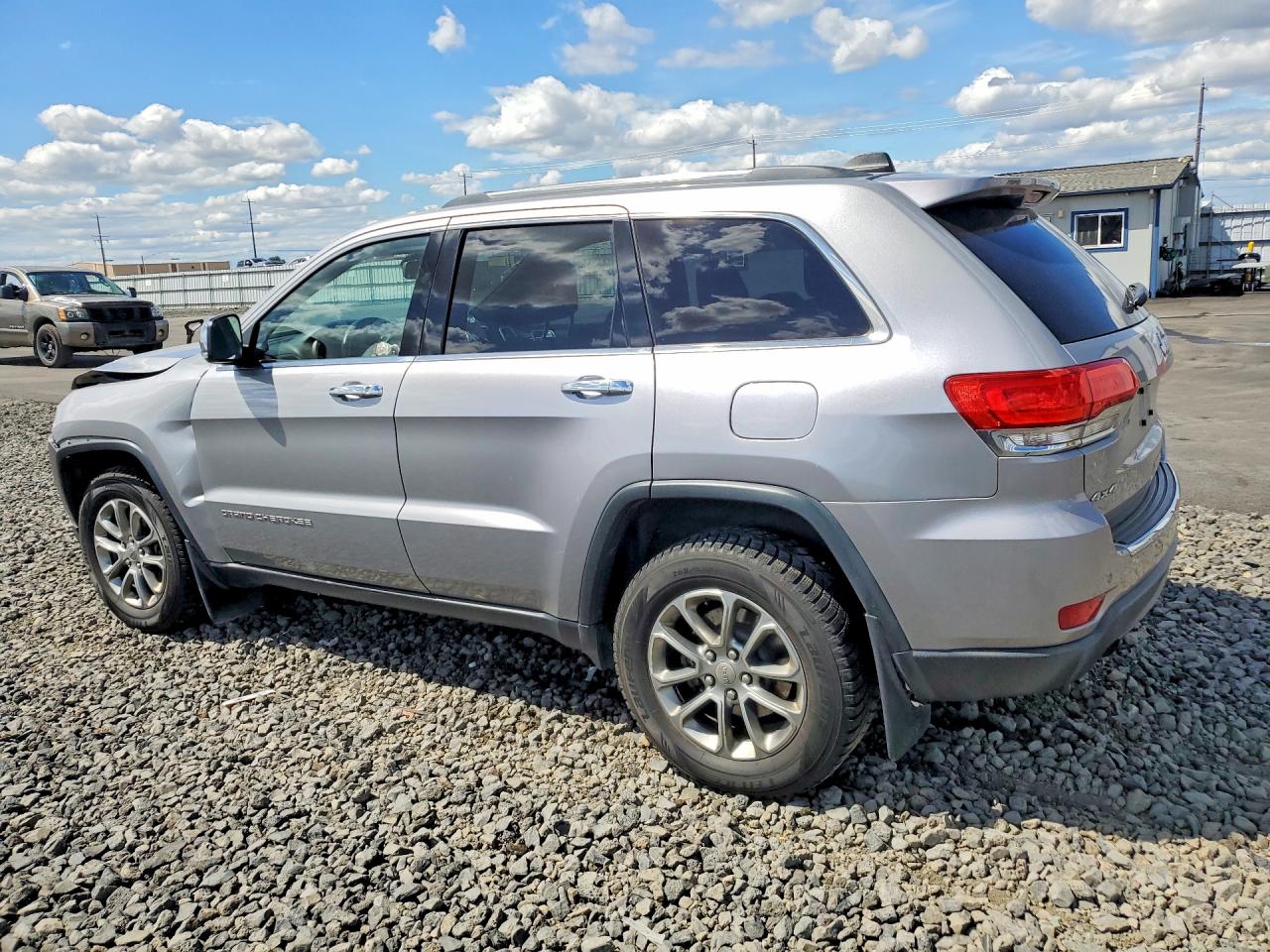 2014 Jeep Grand Cherokee Limited Silver vin: 1C4RJFBG9EC586981