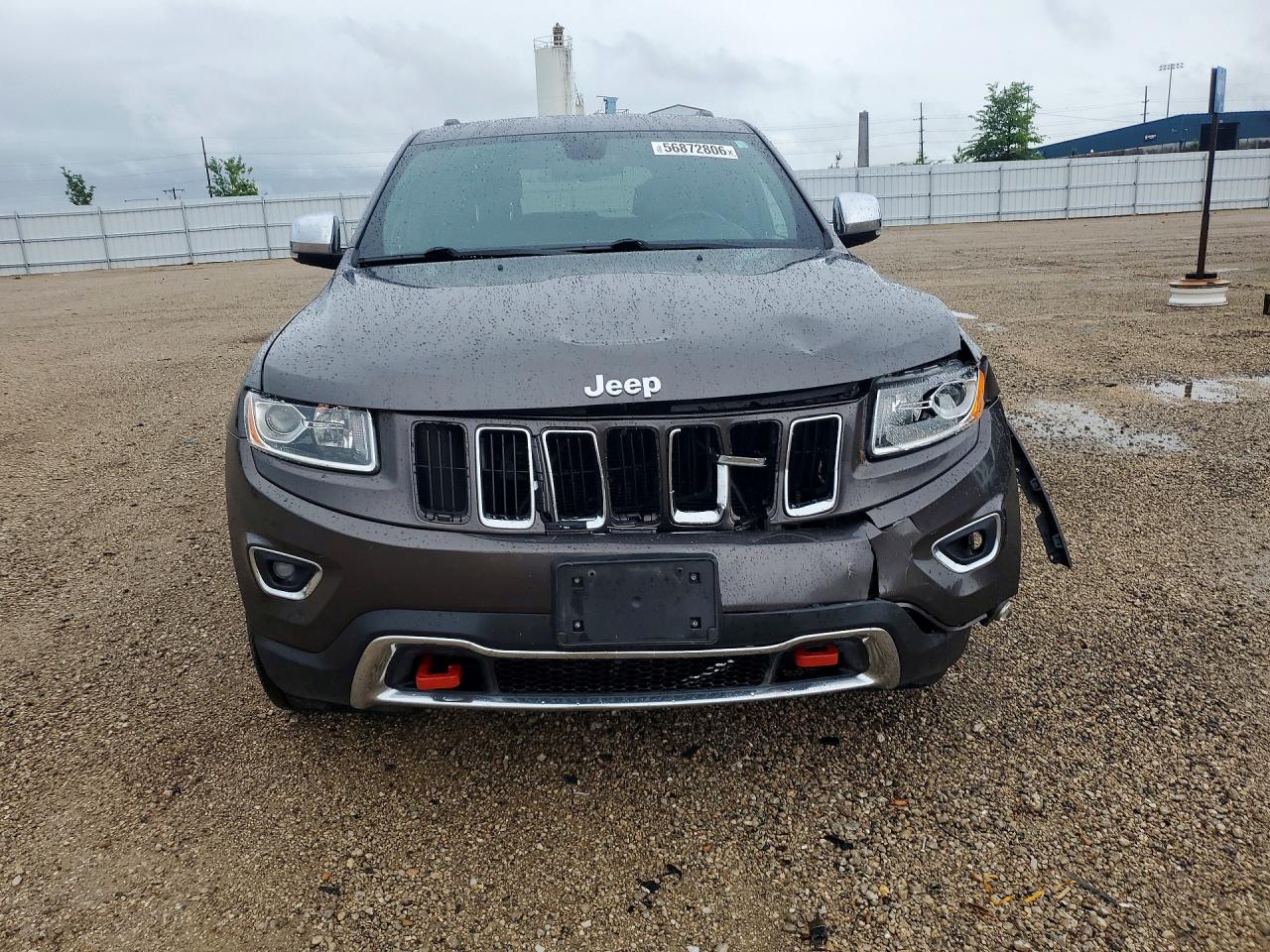 2015 Jeep Grand Cherokee Limited Charcoal vin: 1C4RJFBG9FC103846