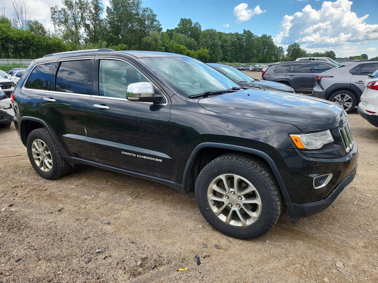 2015 Jeep Grand Cherokee Limited Черный vin: 1C4RJFBG9FC107234