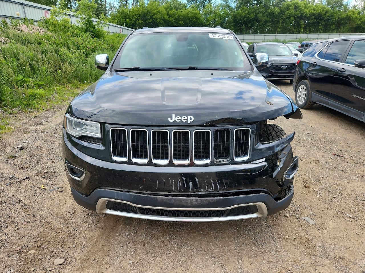 2015 Jeep Grand Cherokee Limited Черный vin: 1C4RJFBG9FC107234