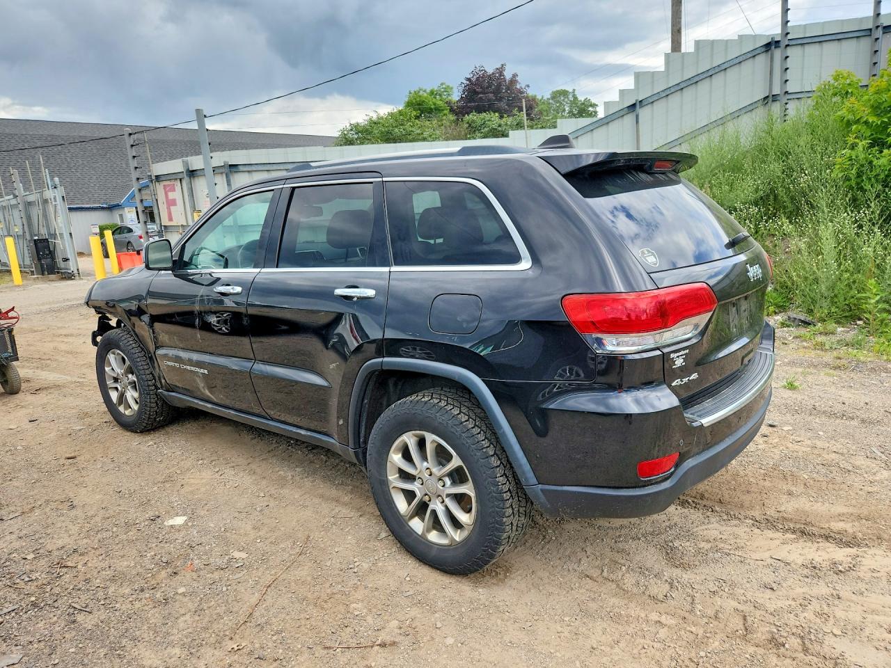 2015 Jeep Grand Cherokee Limited Черный vin: 1C4RJFBG9FC107234