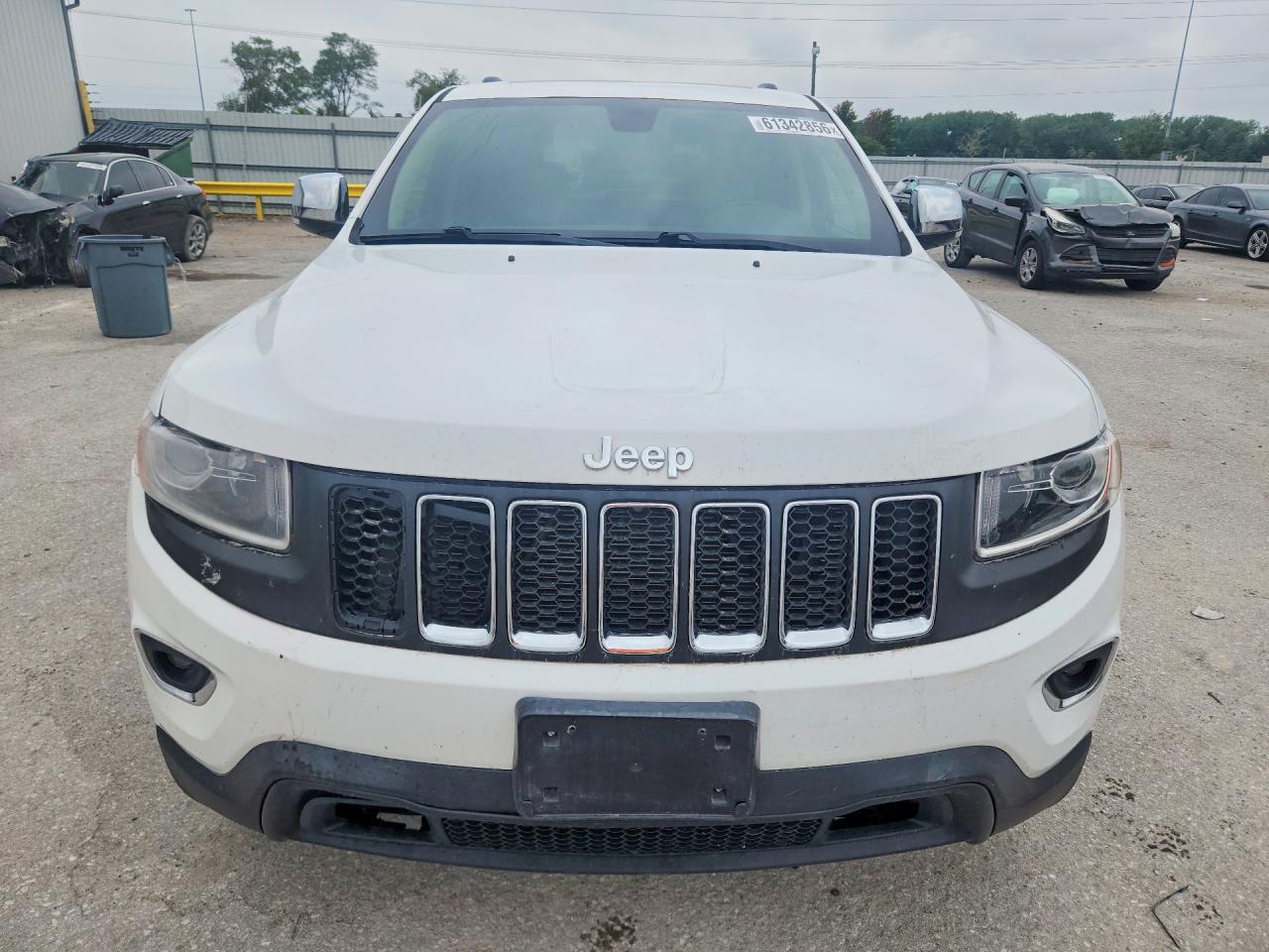 2015 Jeep Grand Cherokee Limited White vin: 1C4RJFBG9FC112756