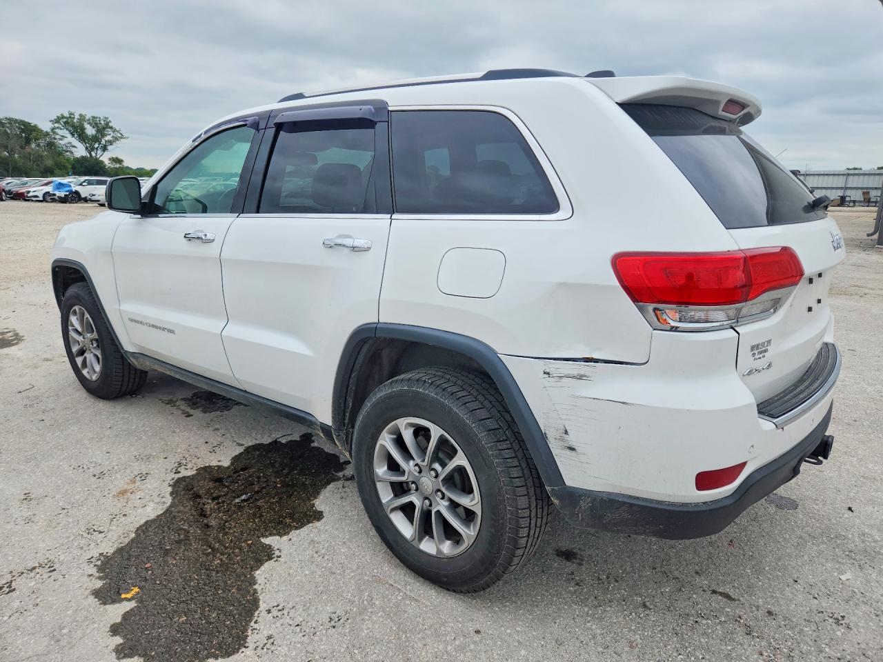 2015 Jeep Grand Cherokee Limited White vin: 1C4RJFBG9FC112756