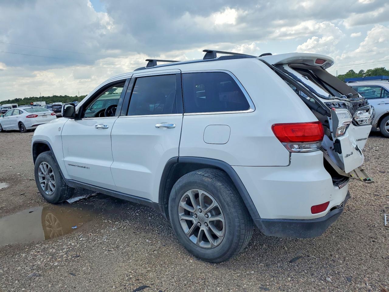 2015 Jeep Grand Cherokee Limited White vin: 1C4RJFBG9FC151377