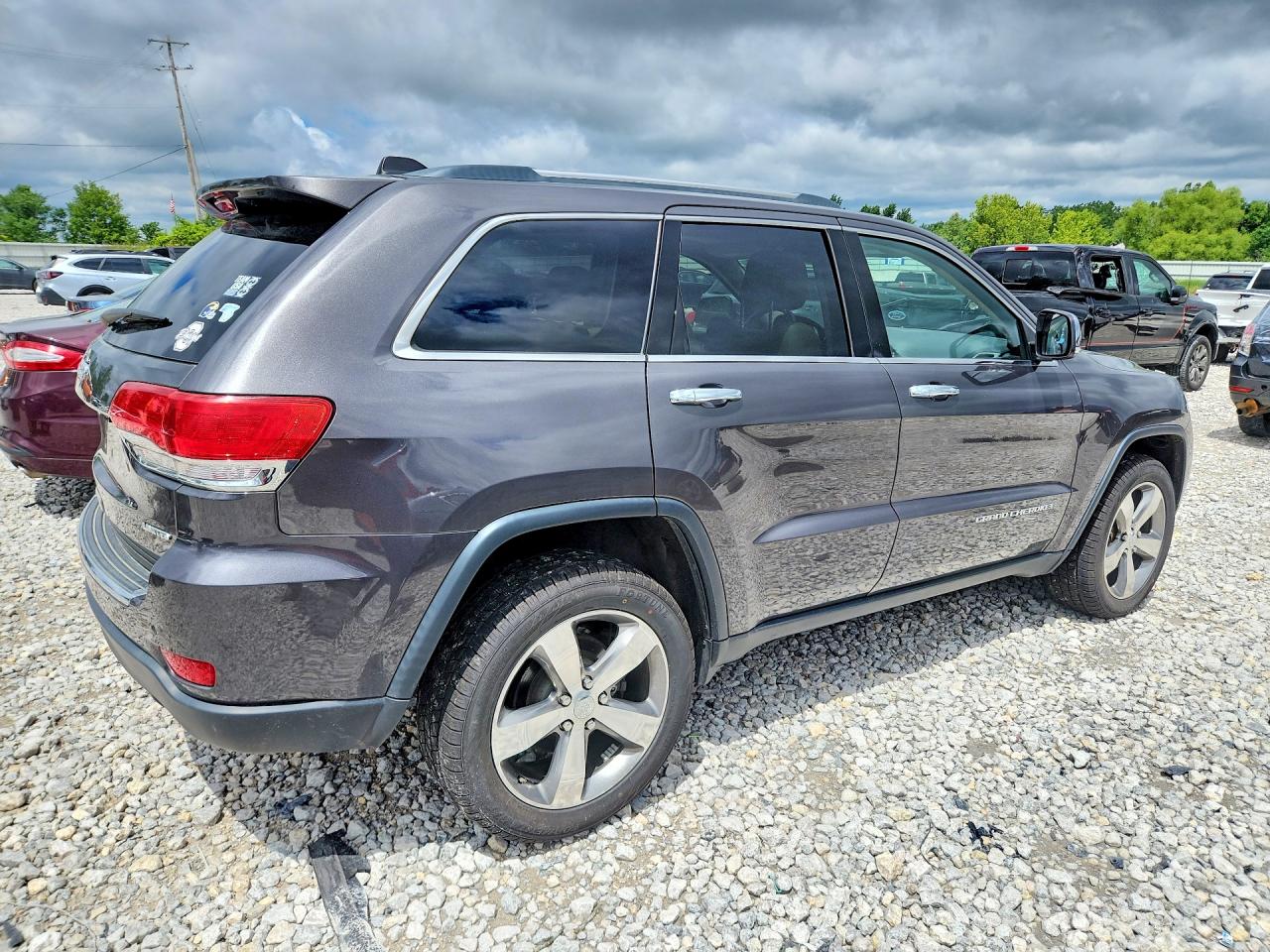 2015 Jeep Grand Cherokee Limited Gray vin: 1C4RJFBG9FC159348