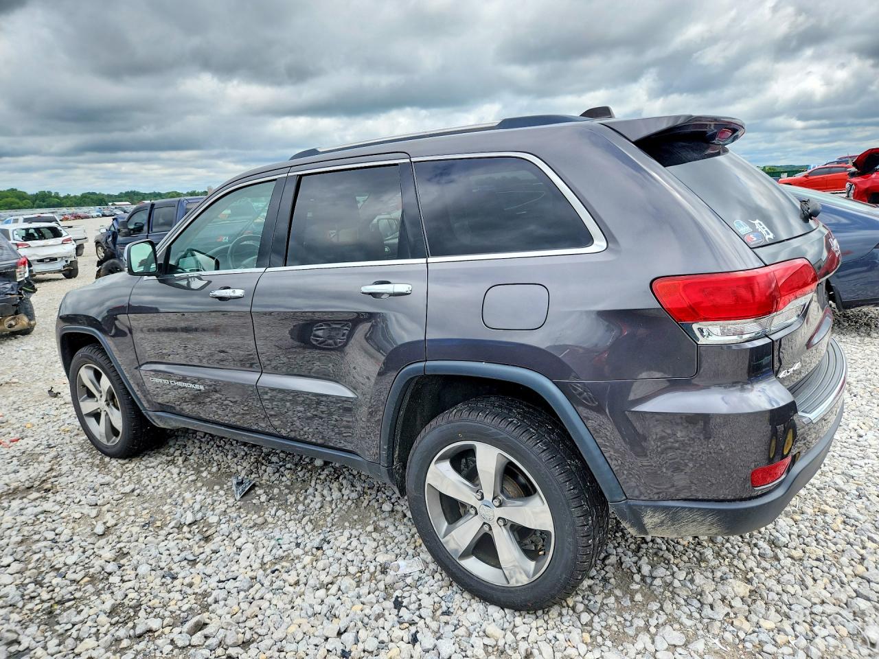 2015 Jeep Grand Cherokee Limited Gray vin: 1C4RJFBG9FC159348