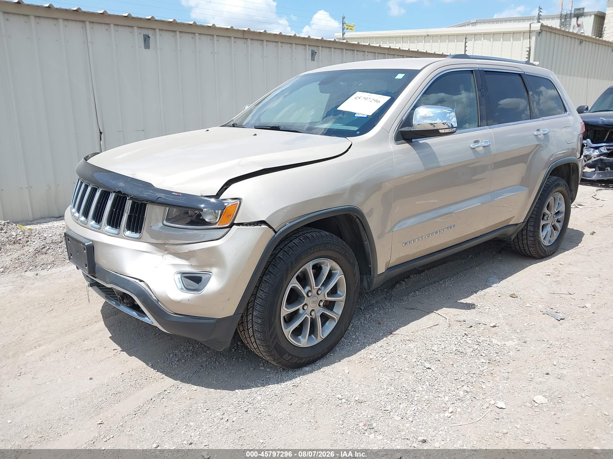 2015 Jeep Grand Cherokee Limited Gold vin: 1C4RJFBG9FC191703