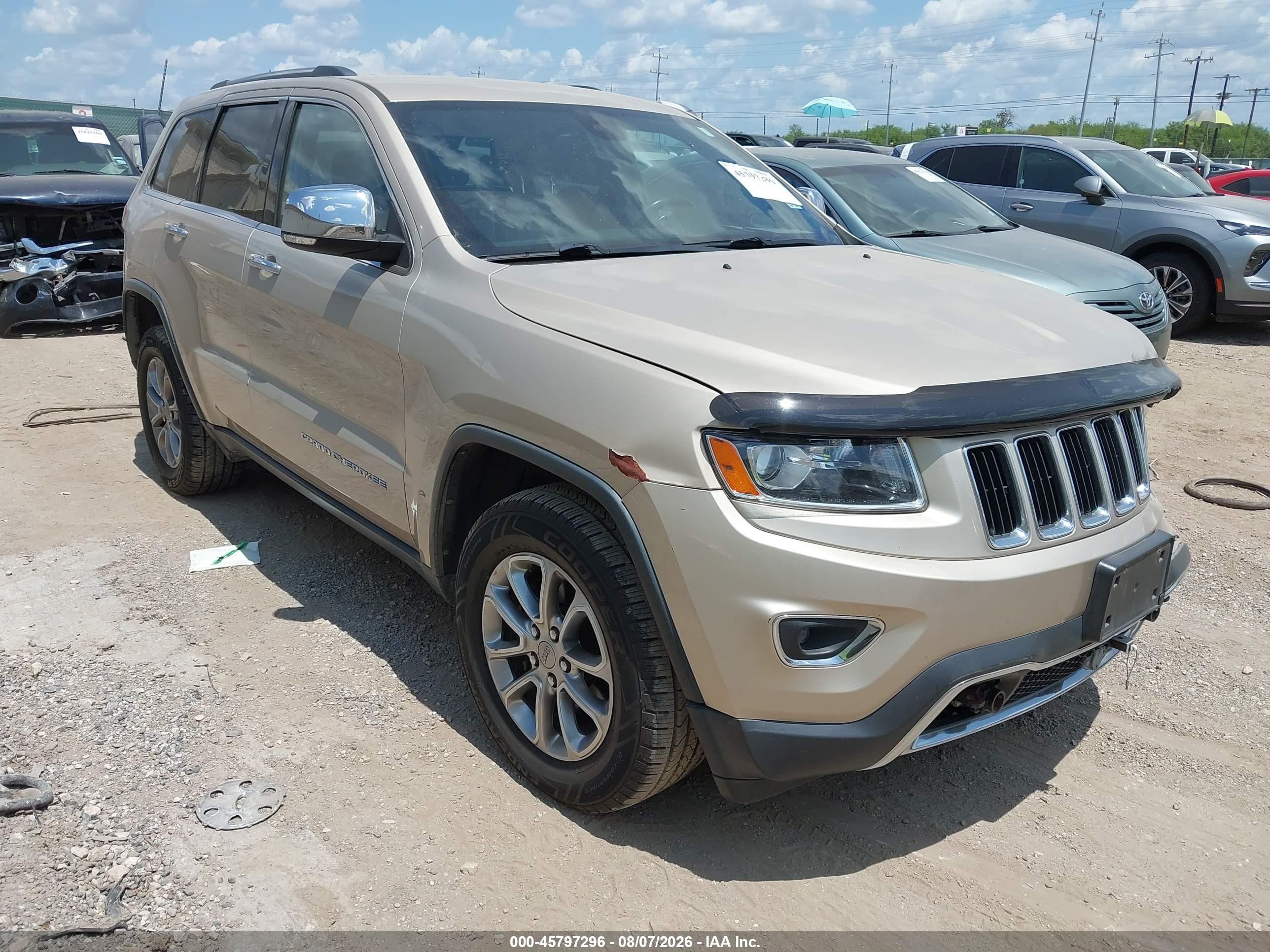 2015 Jeep Grand Cherokee Limited Gold vin: 1C4RJFBG9FC191703