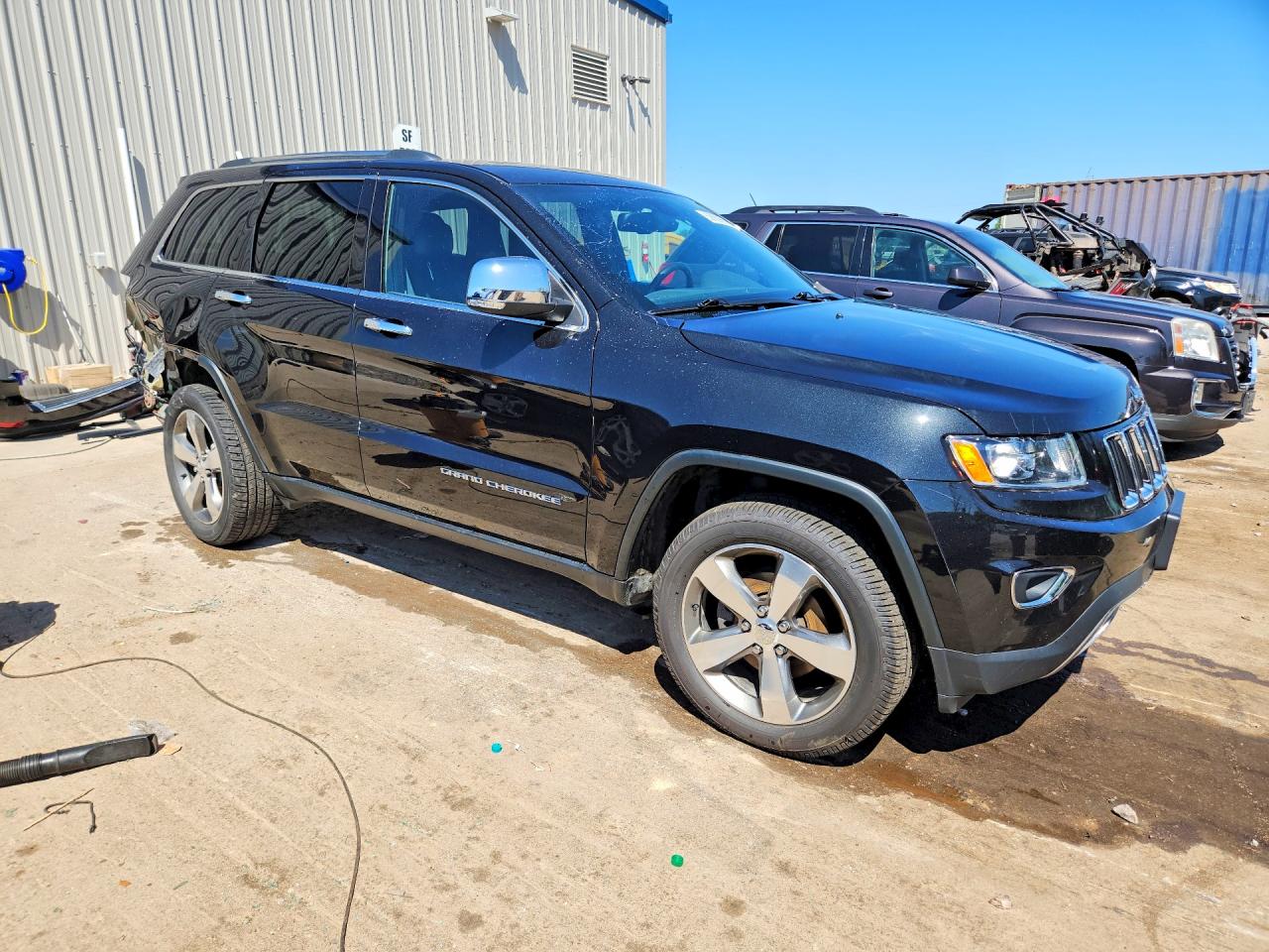 2015 Jeep Grand Cherokee Limited Черный vin: 1C4RJFBG9FC213828