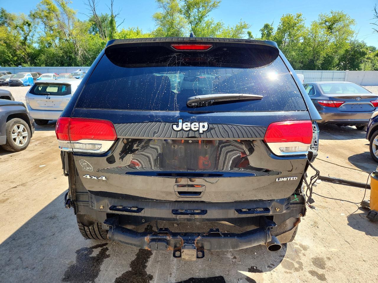 2015 Jeep Grand Cherokee Limited Черный vin: 1C4RJFBG9FC213828