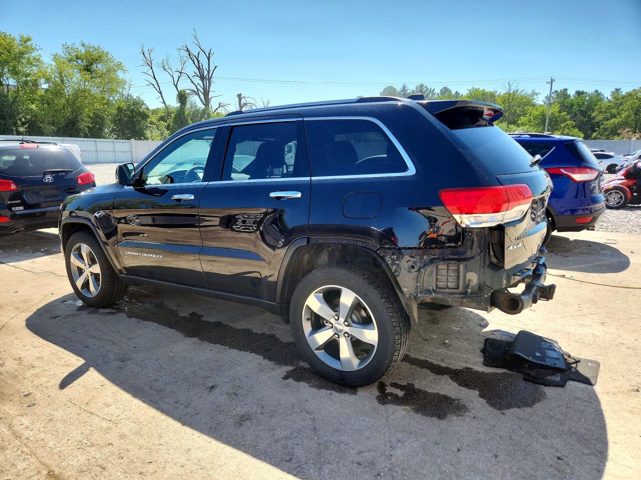 2015 Jeep Grand Cherokee Limited Черный vin: 1C4RJFBG9FC213828