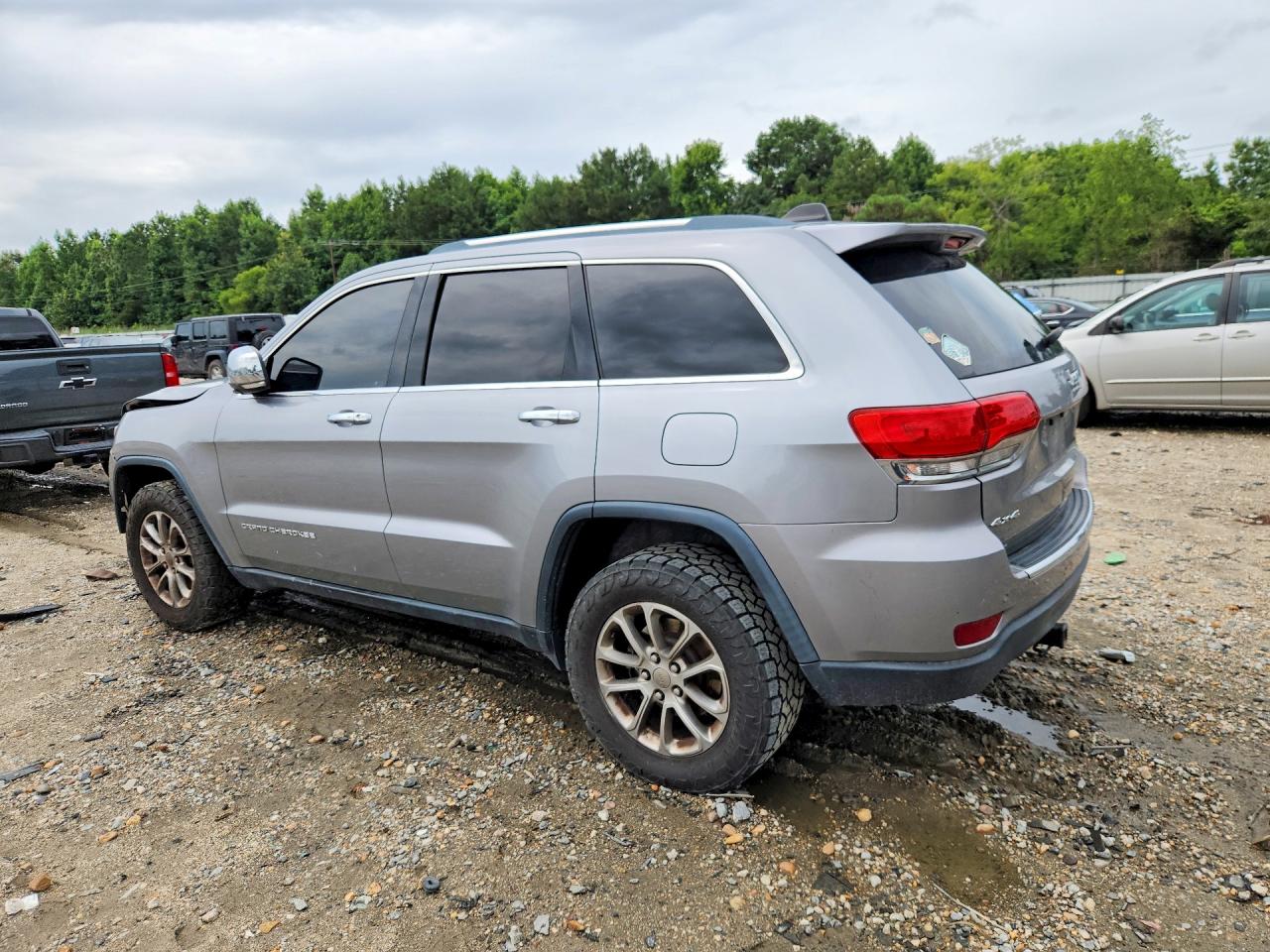 2015 Jeep Grand Cherokee Limited Silver vin: 1C4RJFBG9FC215983