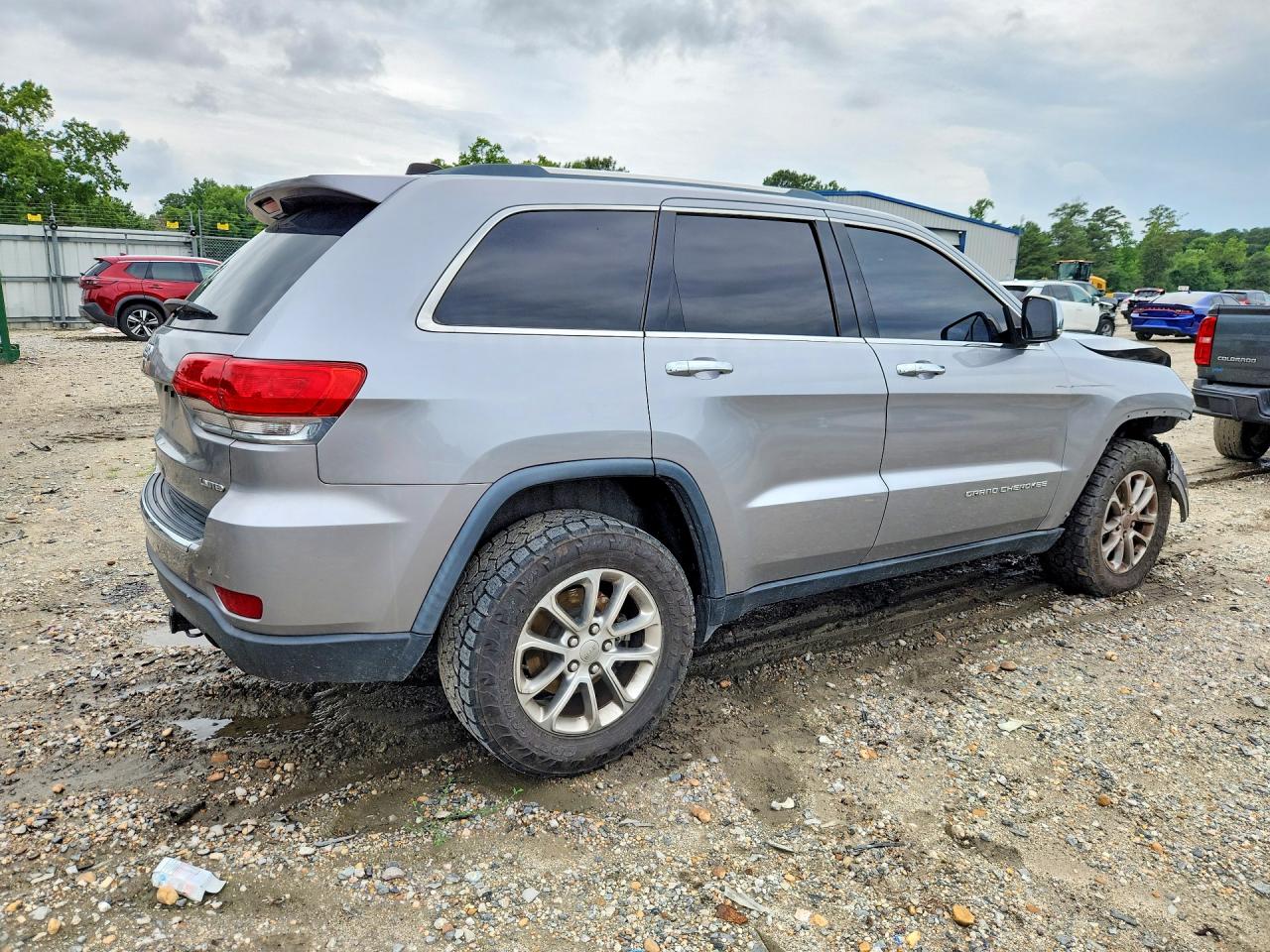 2015 Jeep Grand Cherokee Limited Silver vin: 1C4RJFBG9FC215983