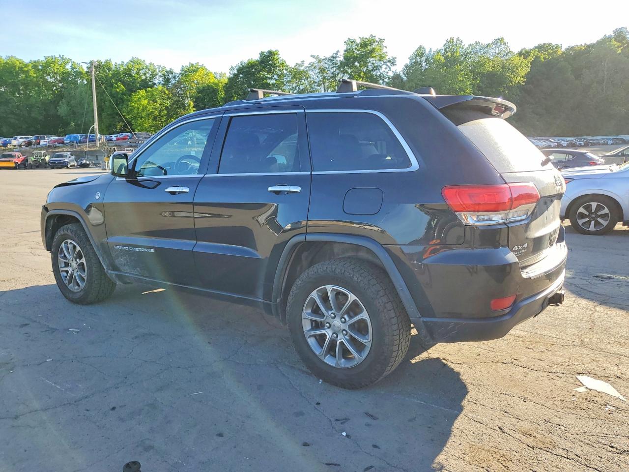2015 Jeep Grand Cherokee Limited Black vin: 1C4RJFBG9FC226708