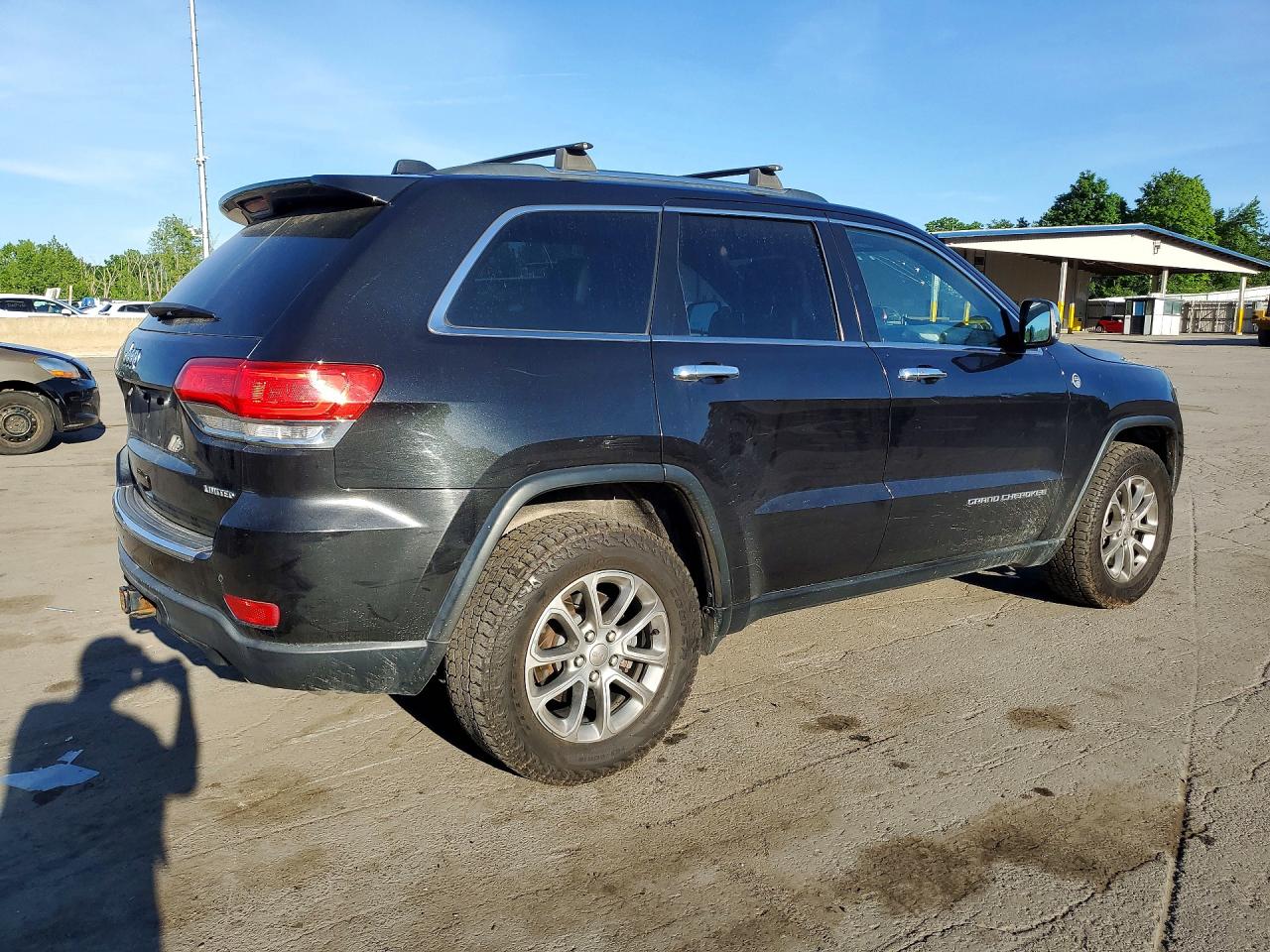 2015 Jeep Grand Cherokee Limited Black vin: 1C4RJFBG9FC226708