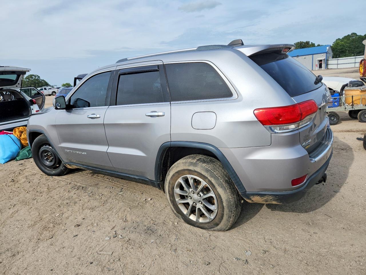 2015 Jeep Grand Cherokee Limited Silver vin: 1C4RJFBG9FC233769
