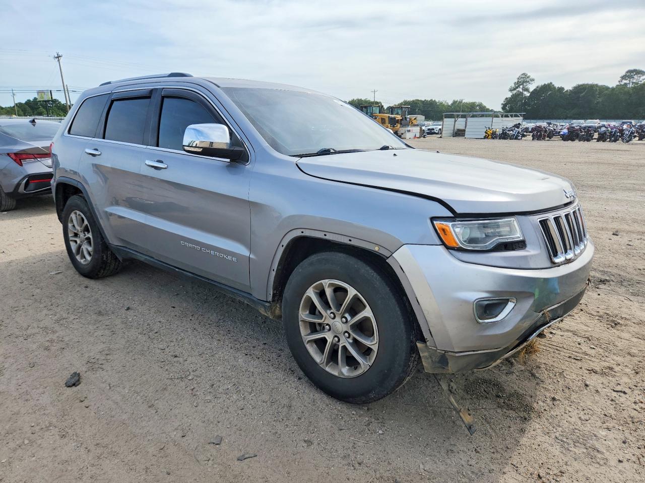 2015 Jeep Grand Cherokee Limited Silver vin: 1C4RJFBG9FC233769