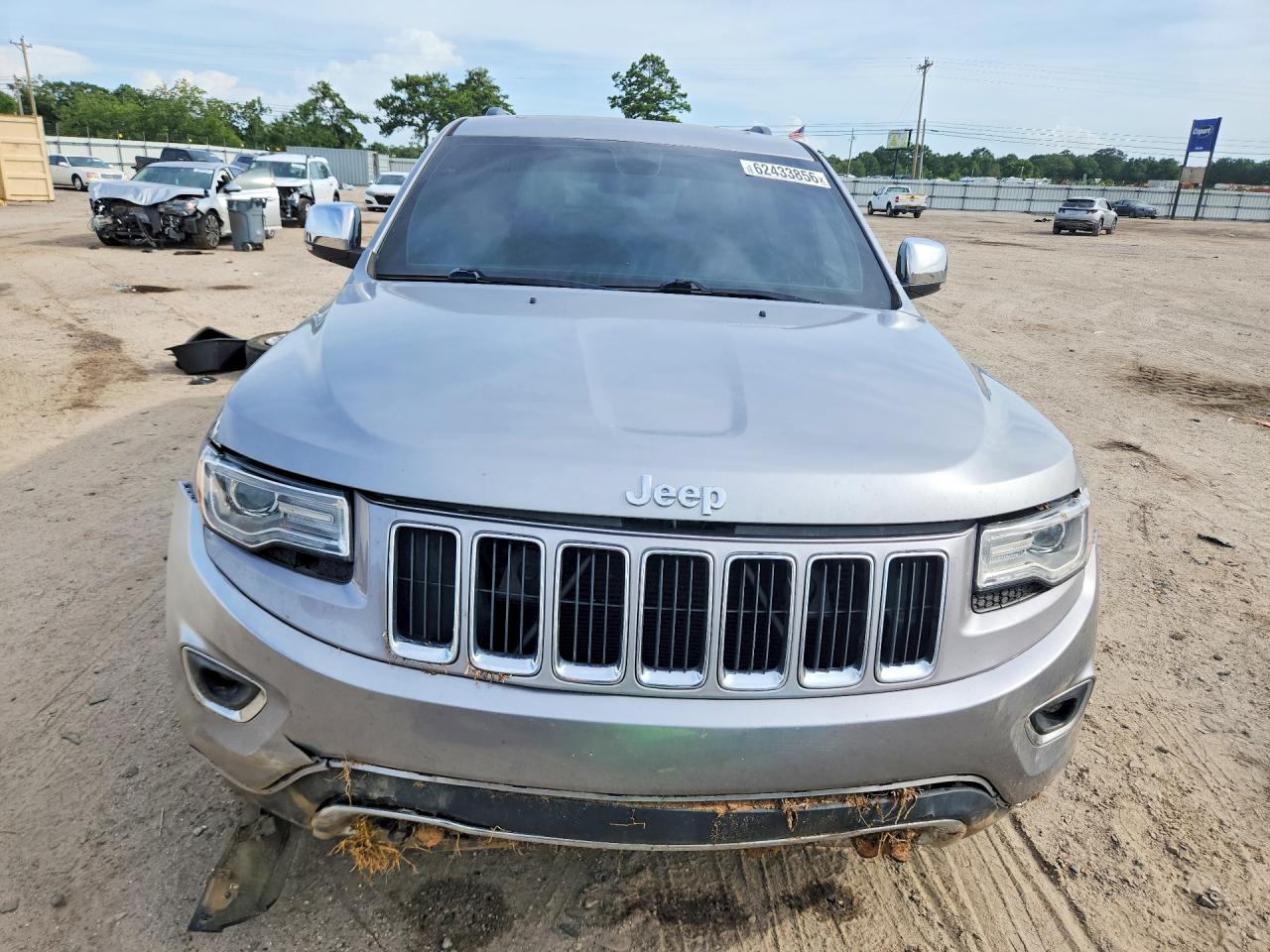 2015 Jeep Grand Cherokee Limited Silver vin: 1C4RJFBG9FC233769