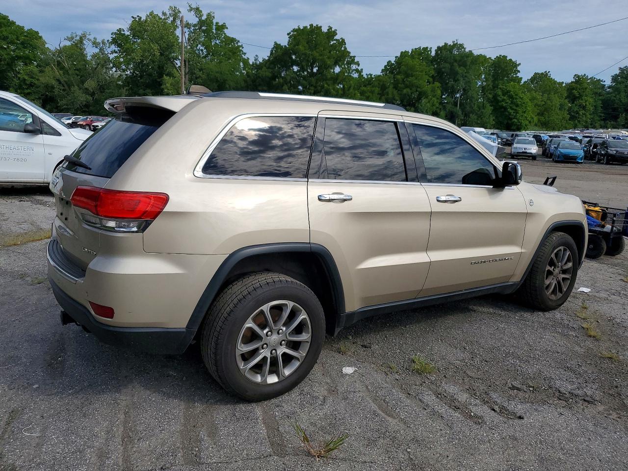 2015 Jeep Grand Cherokee Limited Beige vin: 1C4RJFBG9FC612819
