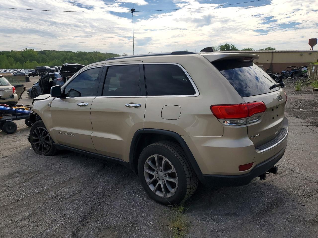 2015 Jeep Grand Cherokee Limited Beige vin: 1C4RJFBG9FC612819