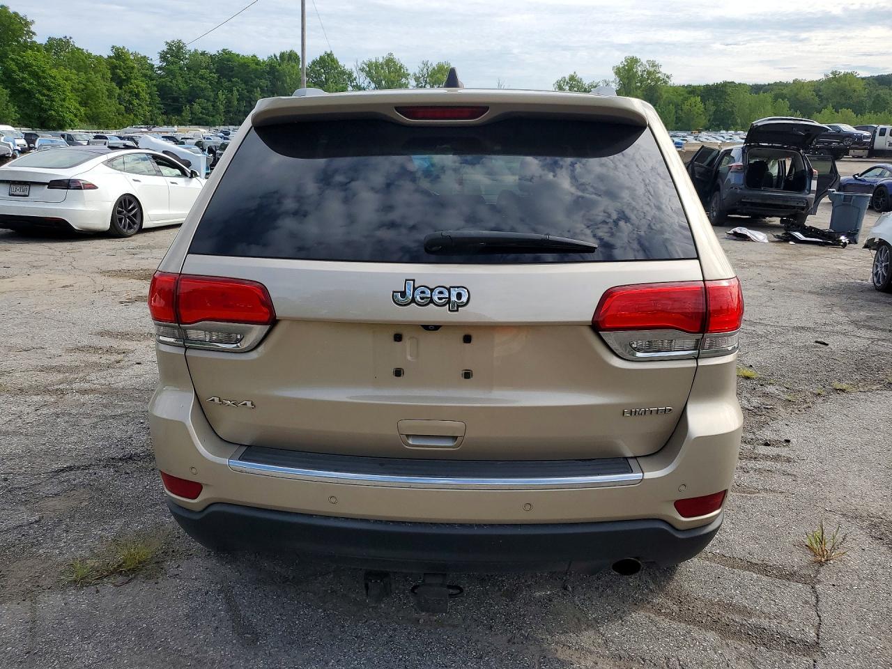 2015 Jeep Grand Cherokee Limited Beige vin: 1C4RJFBG9FC612819