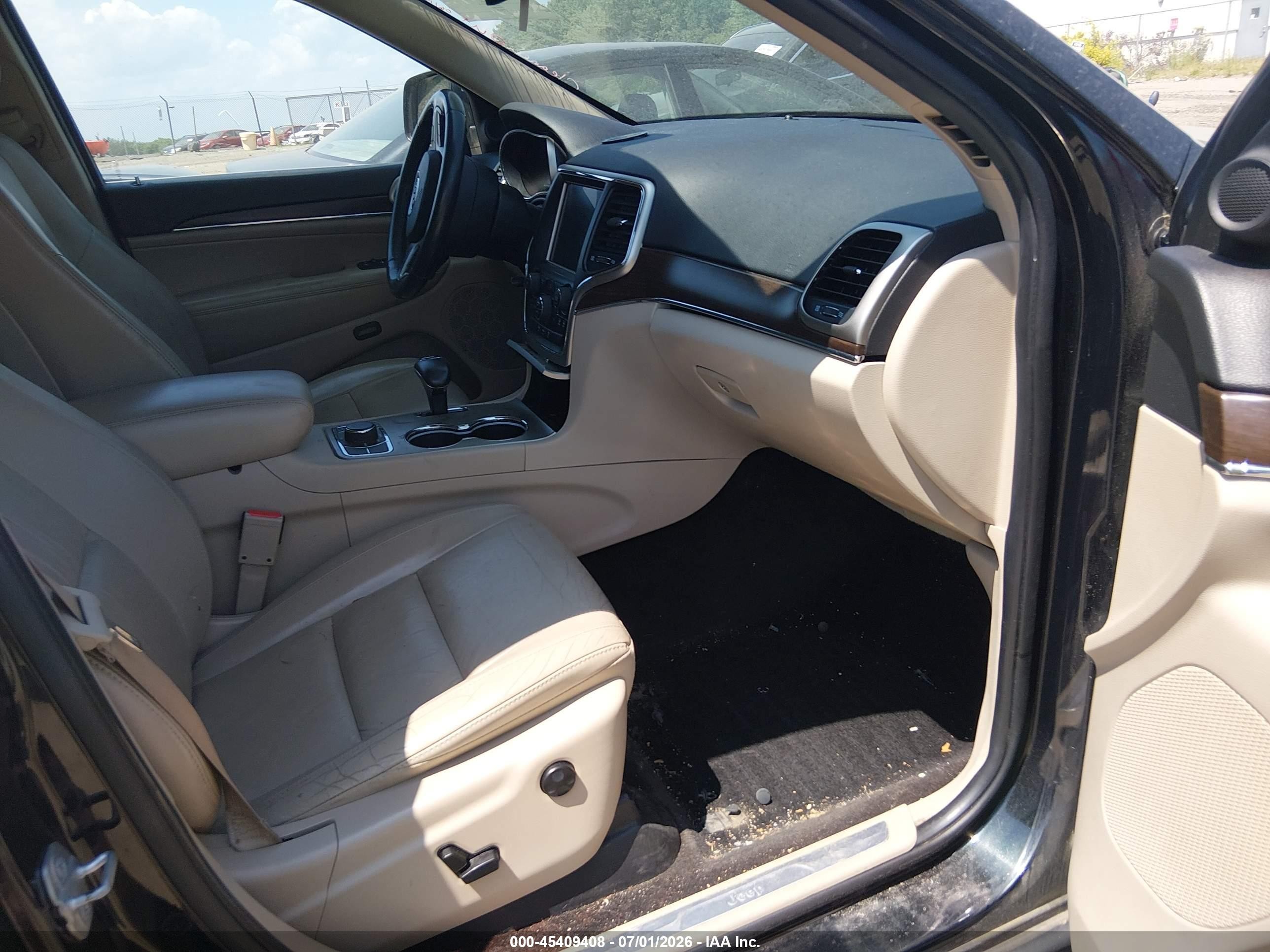 2015 Jeep Grand Cherokee Limited Black vin: 1C4RJFBG9FC628616
